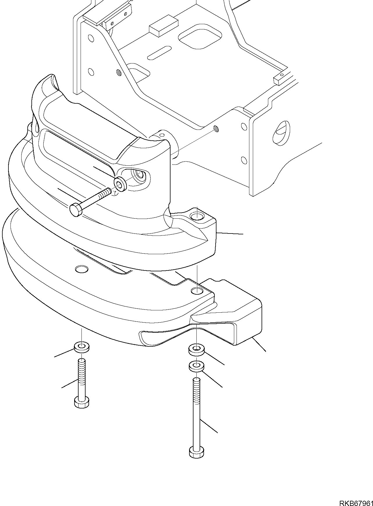 COUNTER WEIGHT (180 KG) 42N-69-11321 KOMATSU