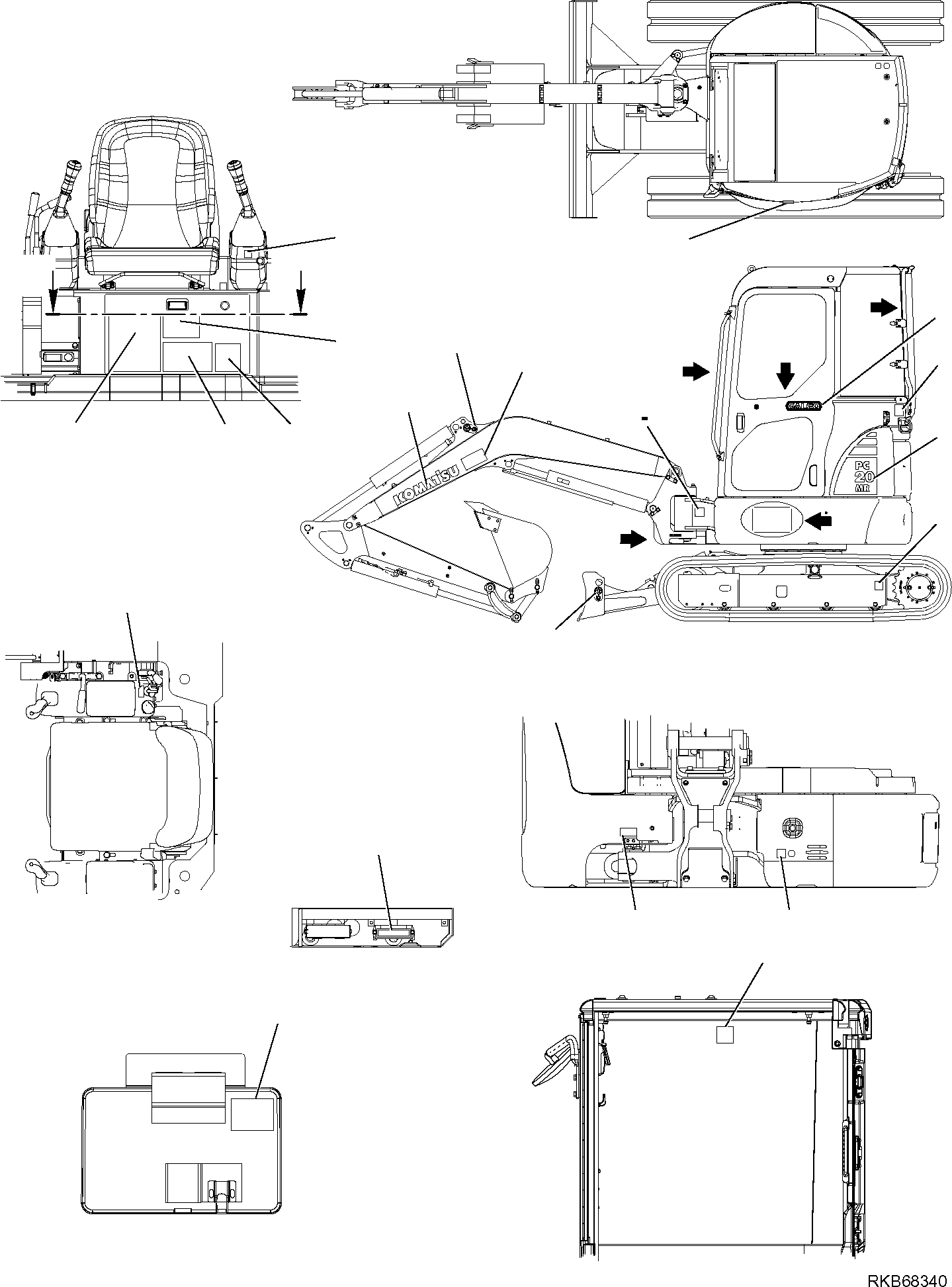 Пластина 22K-98-22130 KOMATSU