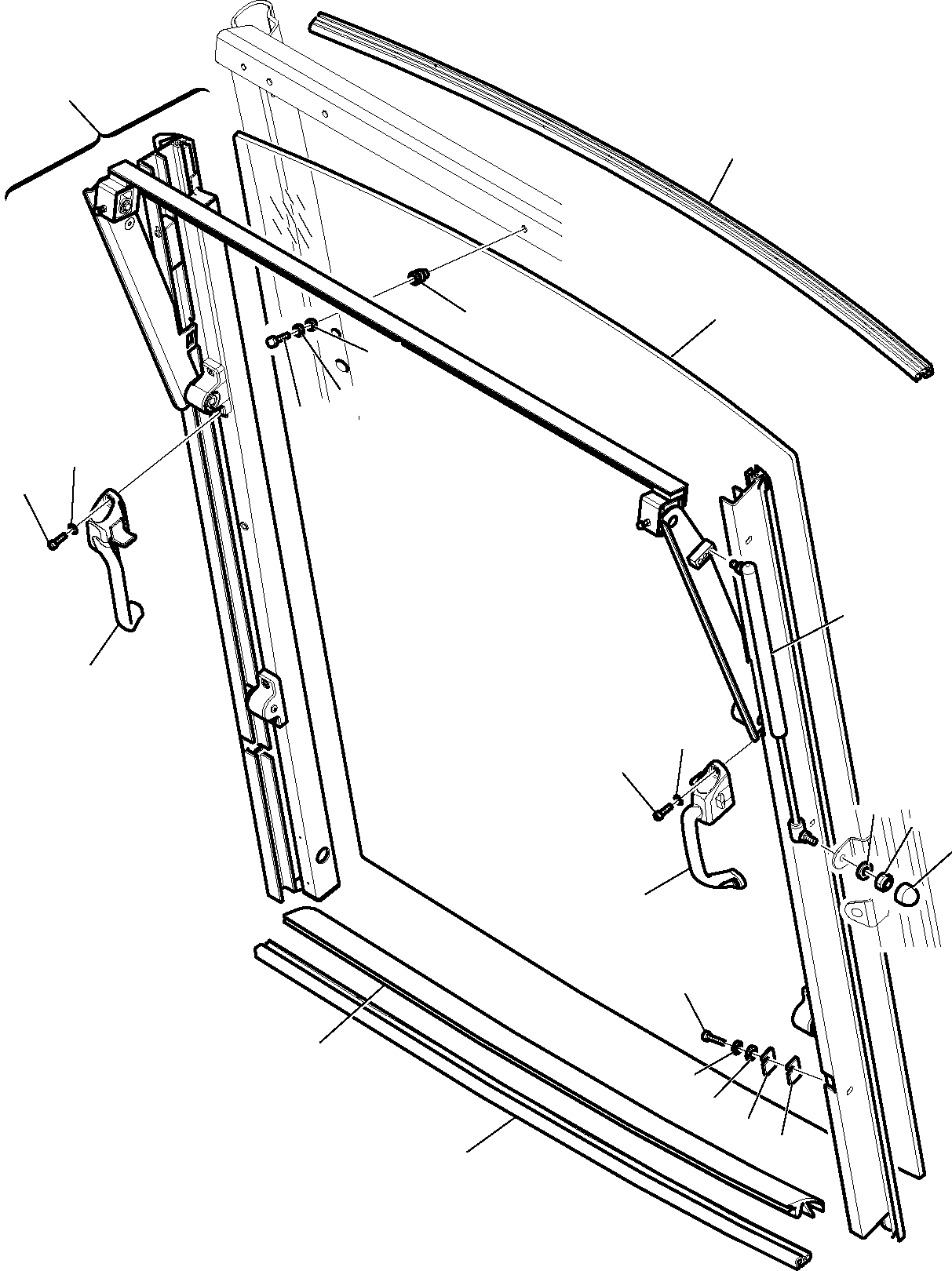HANDLE, ASSEMBLY 42N-56-11581 KOMATSU