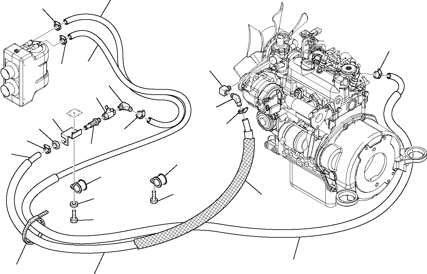 Гайка 37A-09-2P413 KOMATSU