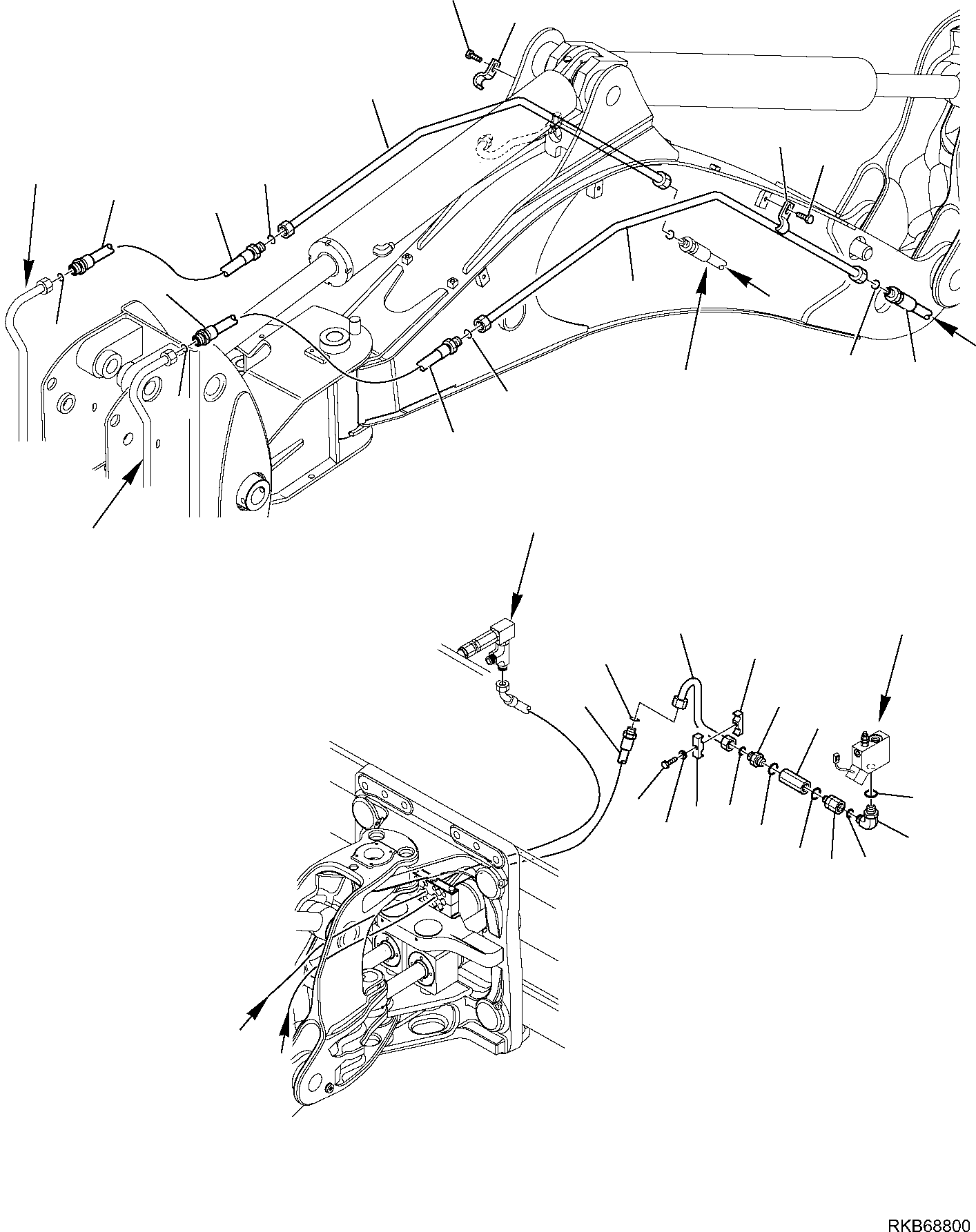 Шланг 42N-62-18181 KOMATSU