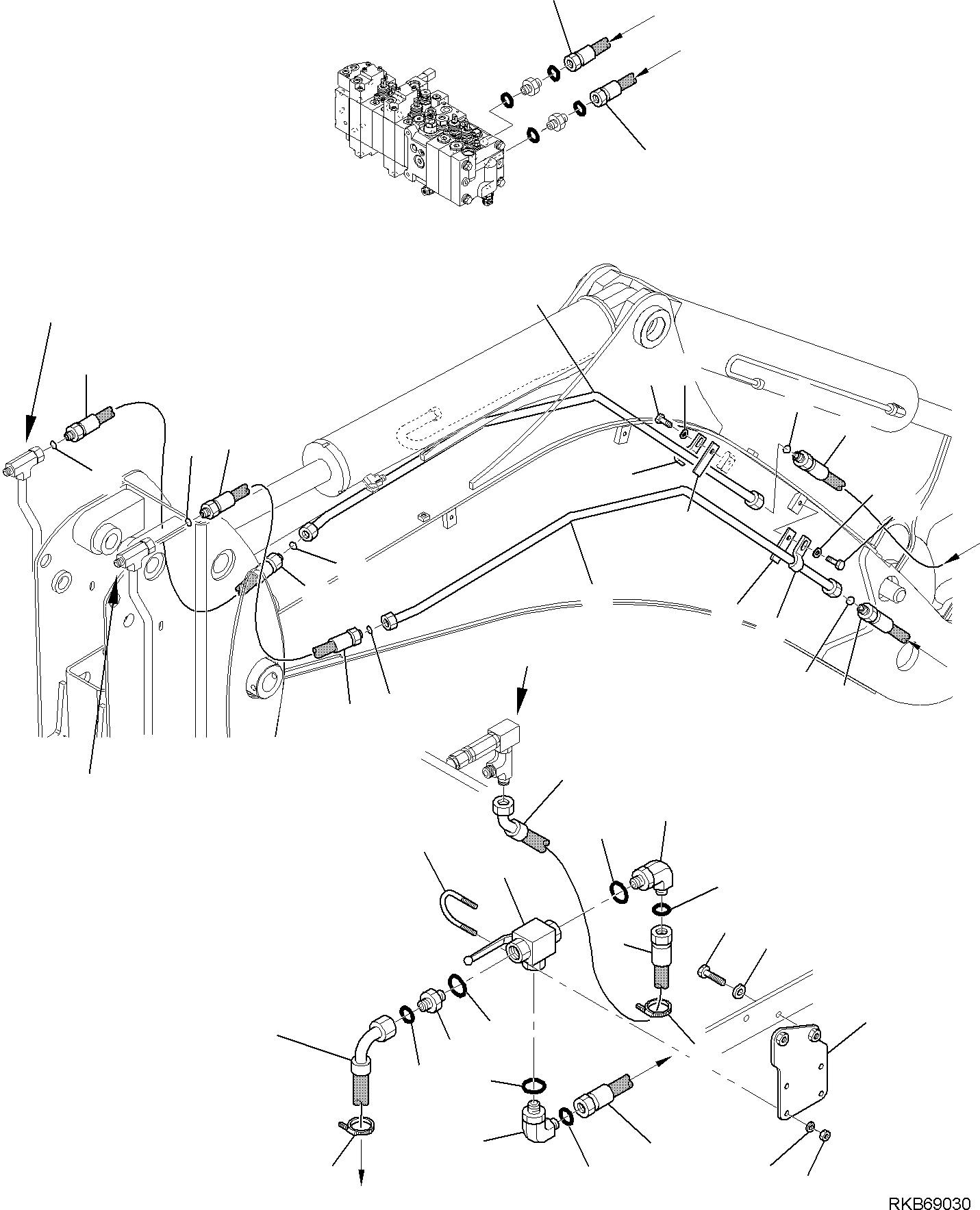 Шланг 42N-62-19340 KOMATSU