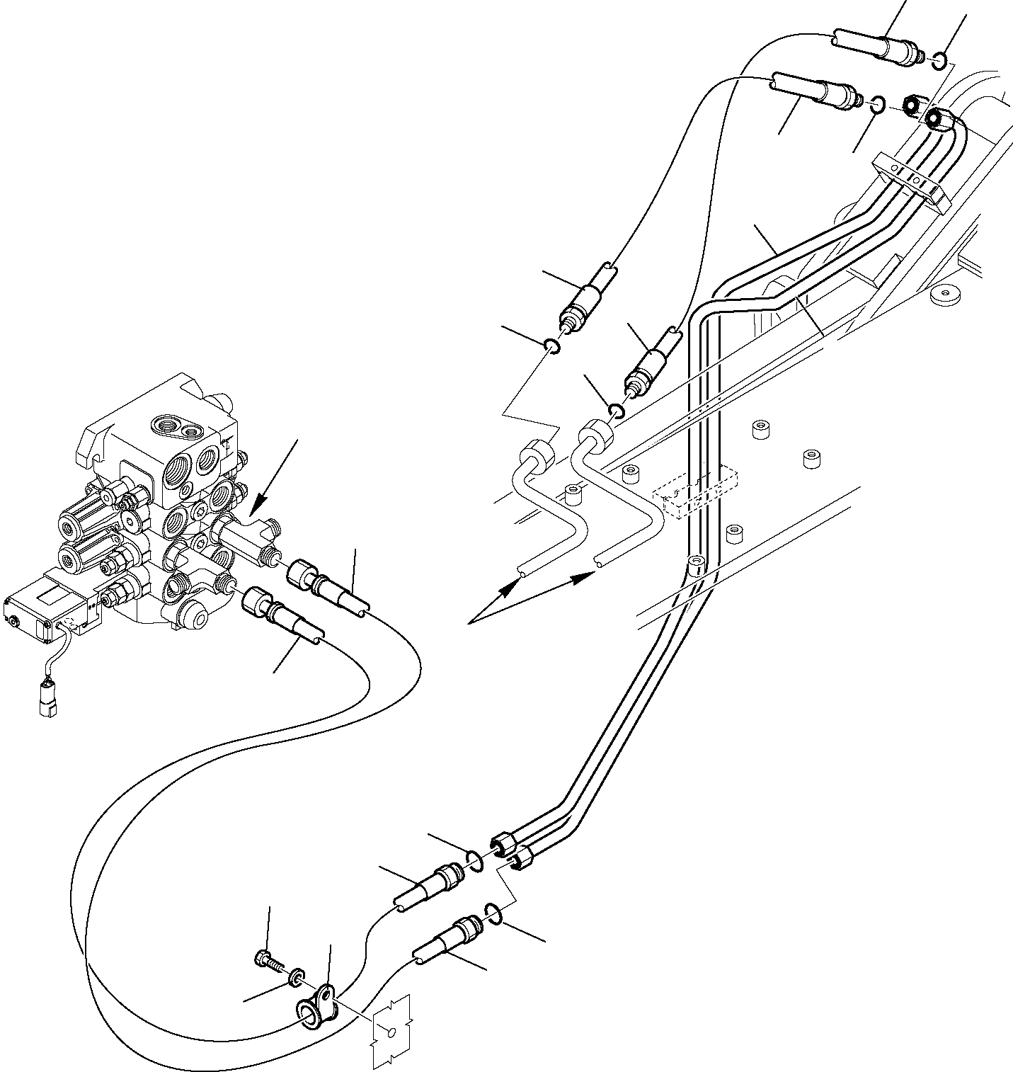 Шланг 395-62-16980 KOMATSU