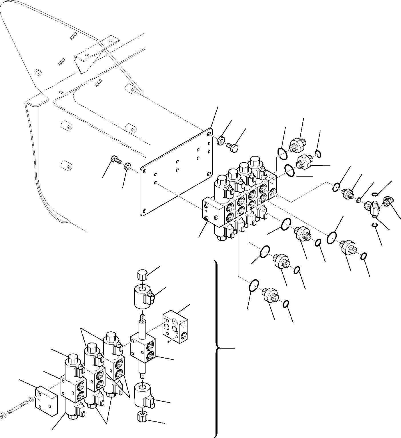 Шайба 1643-10623 KOMATSU