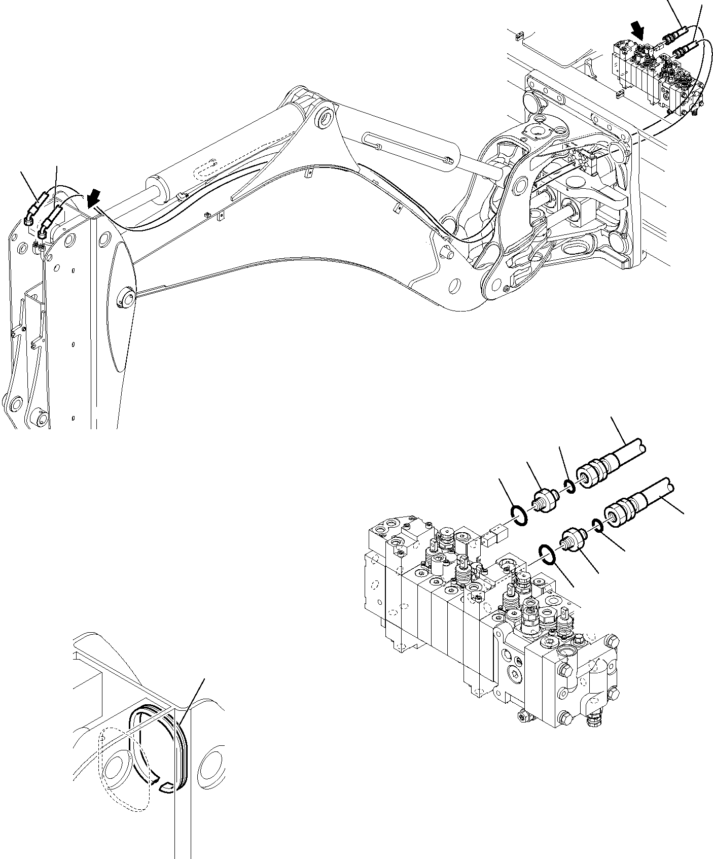 Шланг 42N-62-13850 KOMATSU