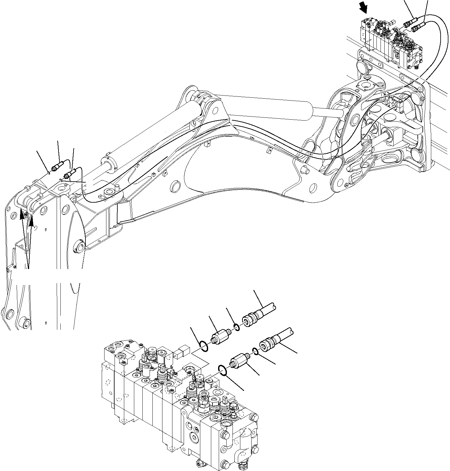 Шланг 42N-62-18341 KOMATSU