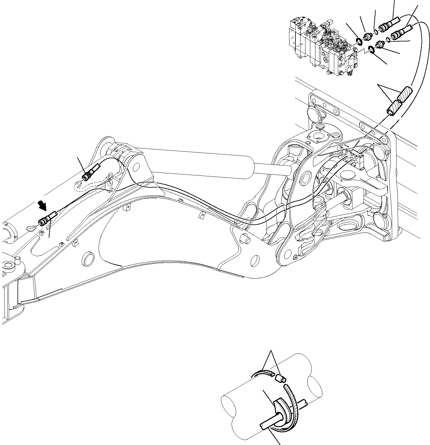 Шланг 42N-62-18310 KOMATSU