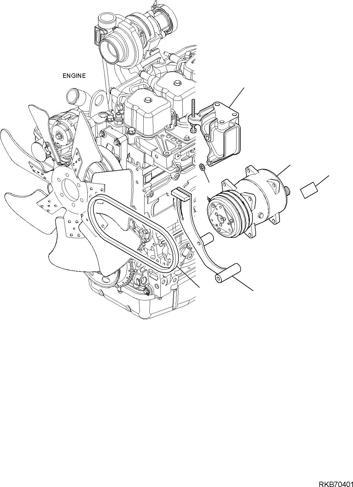 Кронштейн 42N-07-11421 KOMATSU