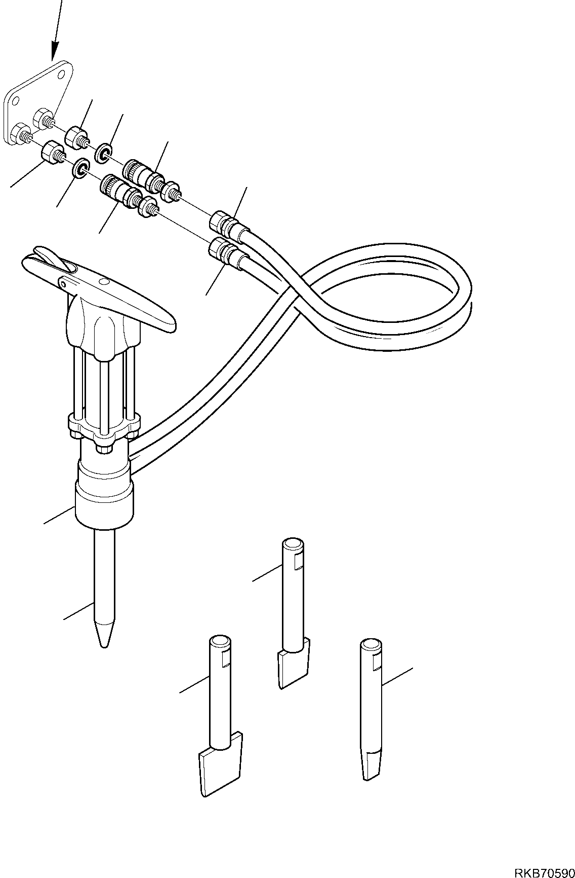 QUICK COUPLER 42N-879-1940 KOMATSU