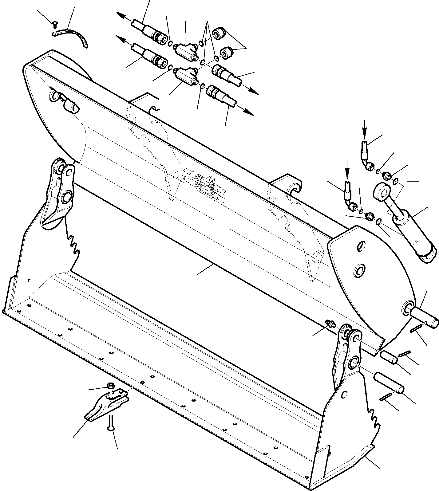 BUCKET 4 IN 1 42N-N12-1200 KOMATSU