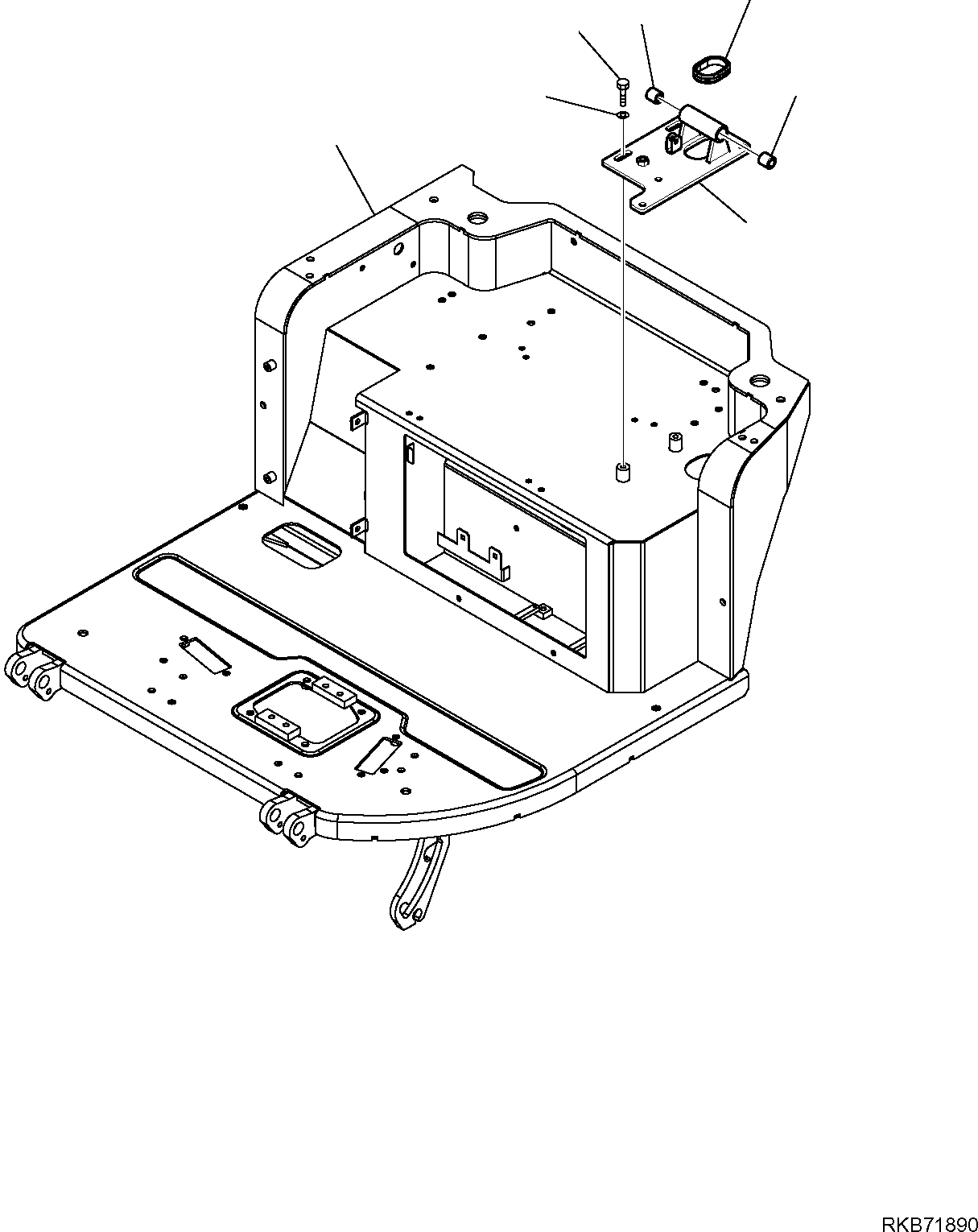 Уплотнение 2A1-43-11330 KOMATSU