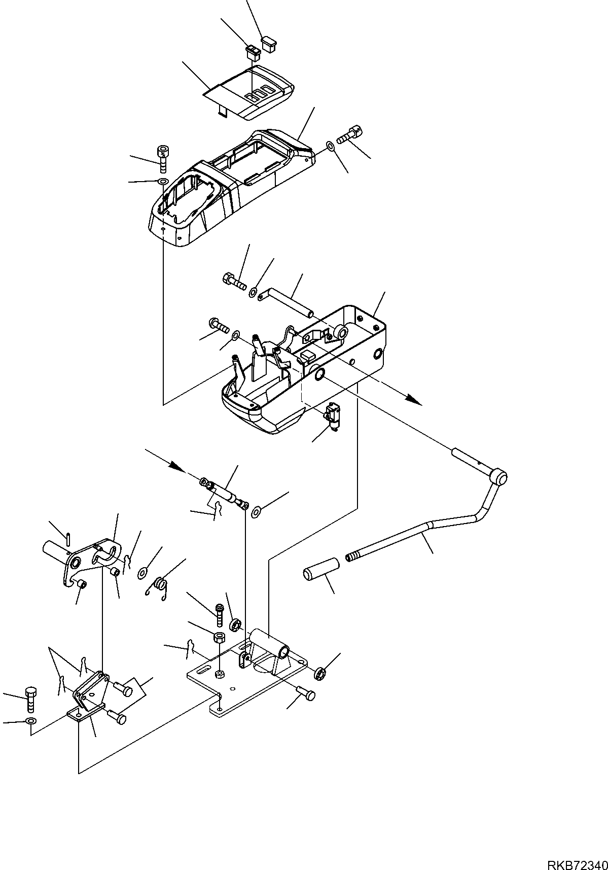 CAP, SWITCH 2A1-06-11710 KOMATSU