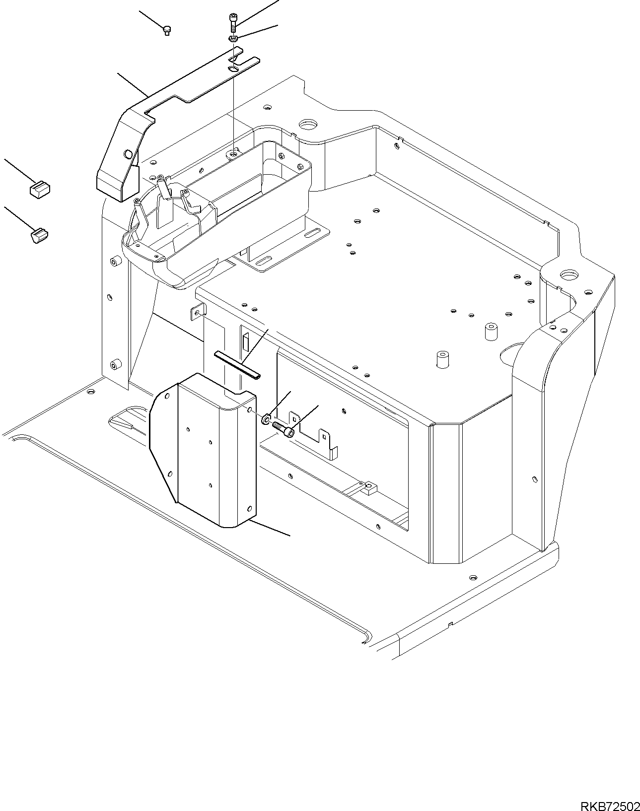 CONNECTOR, 4-WAY 2A1-06-11180 KOMATSU