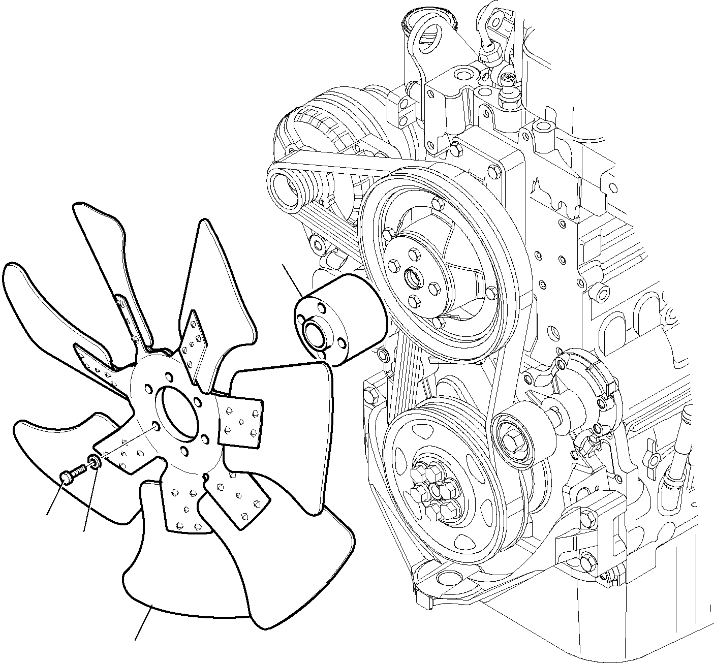 Проставка 42N-03-11790 KOMATSU