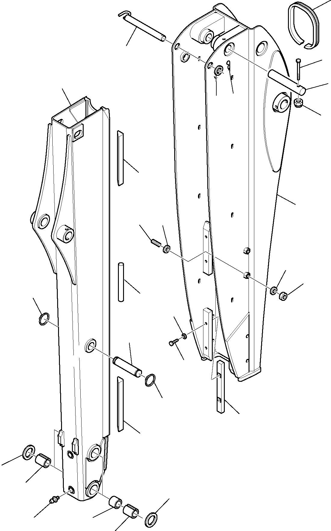 FIXED ARM 42N-856-4611 KOMATSU