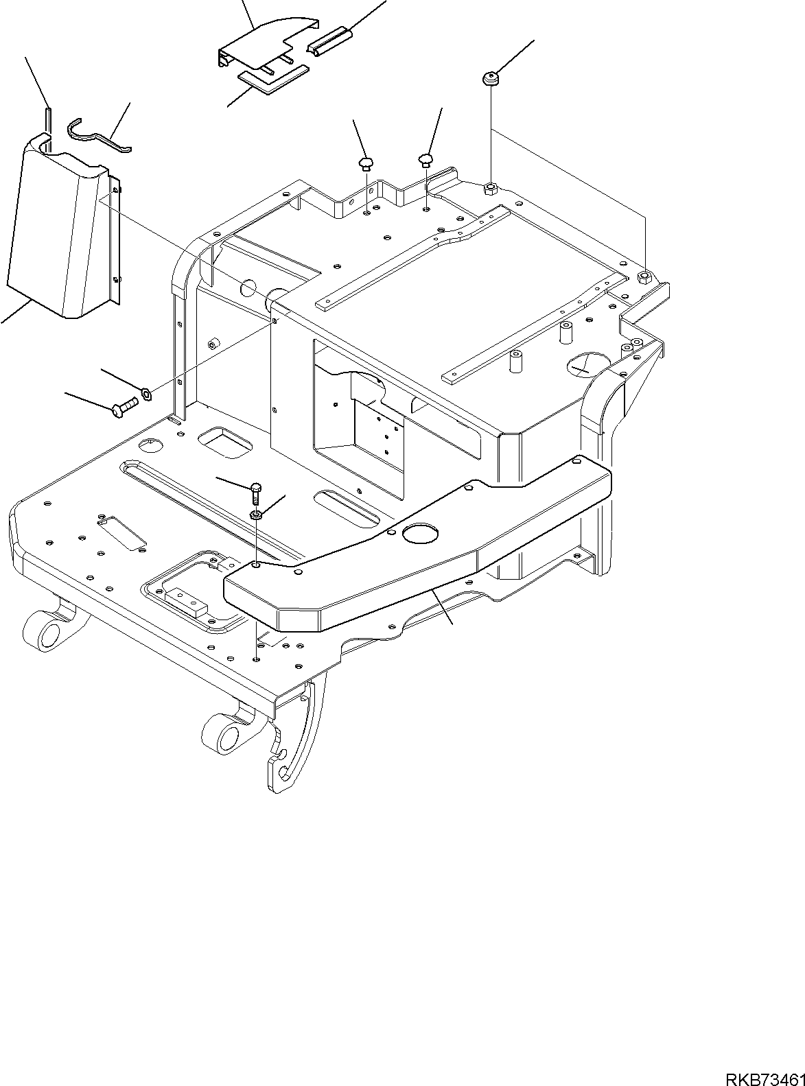 Уплотнение 22J-43-R6290 KOMATSU