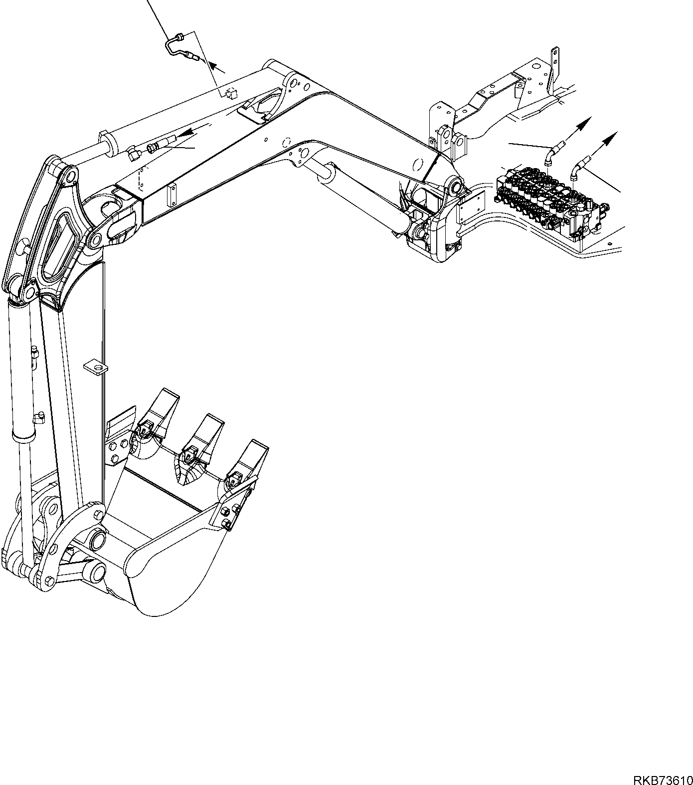 Шланг 22L-09-R9271 KOMATSU