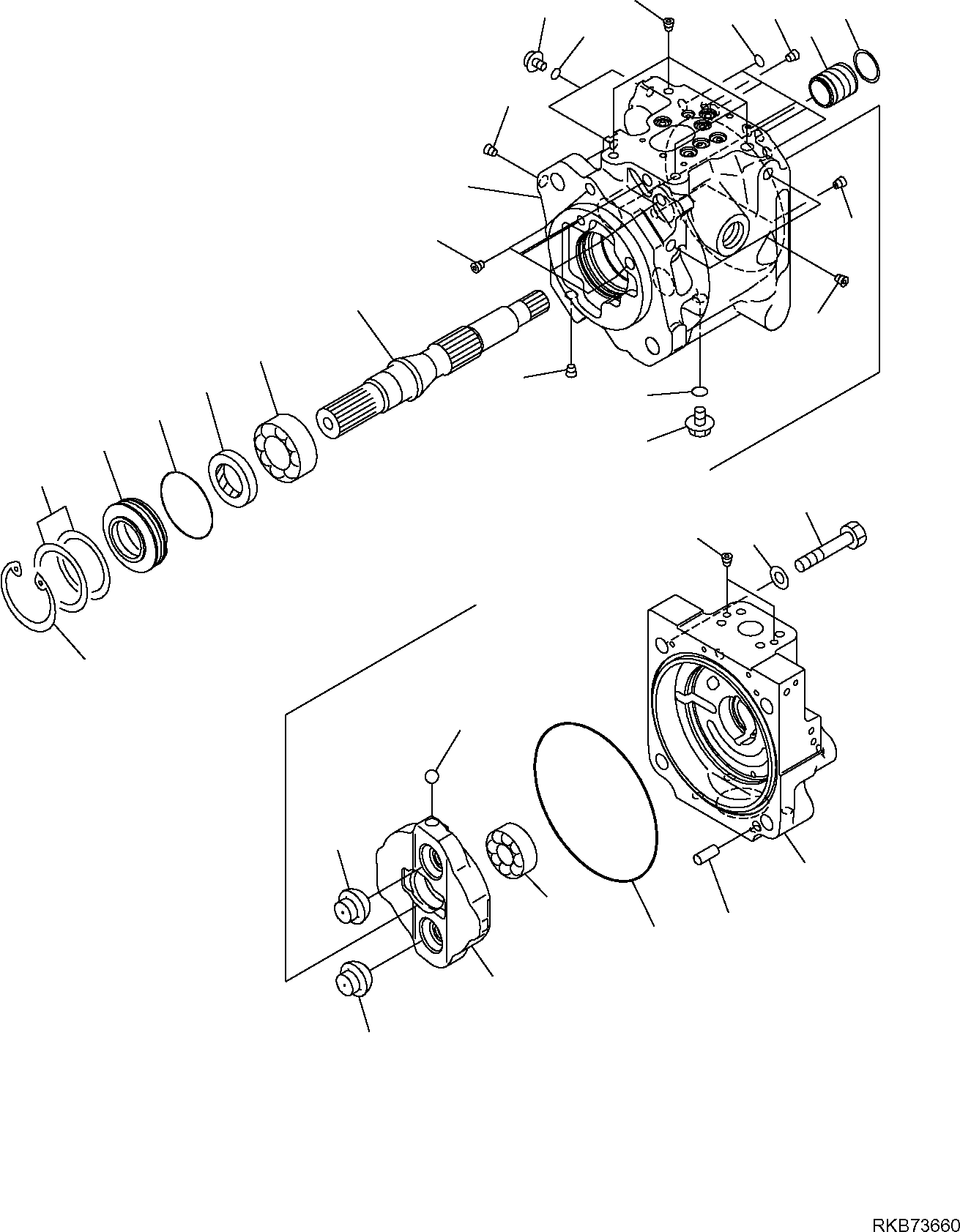 PUMP, SUBASSEMBLY 708-1W-01982 KOMATSU