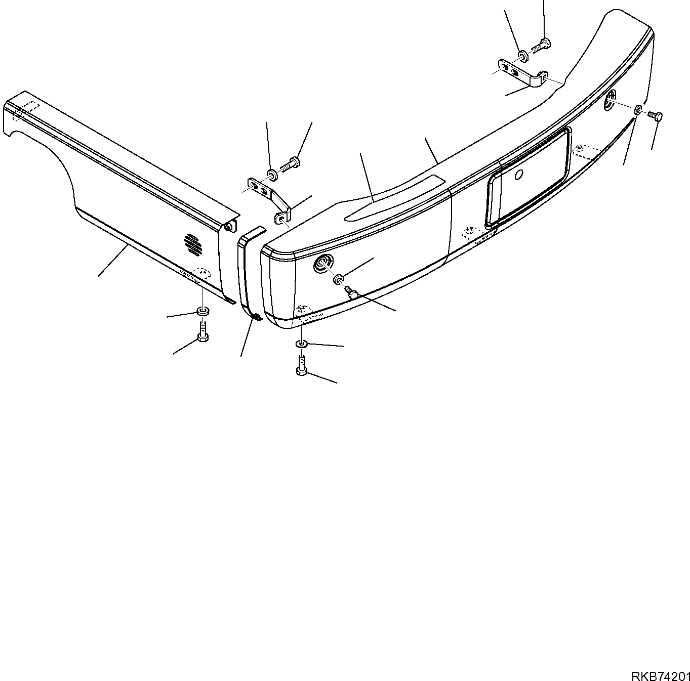 SEAL BLACK 22E-54-20110 KOMATSU