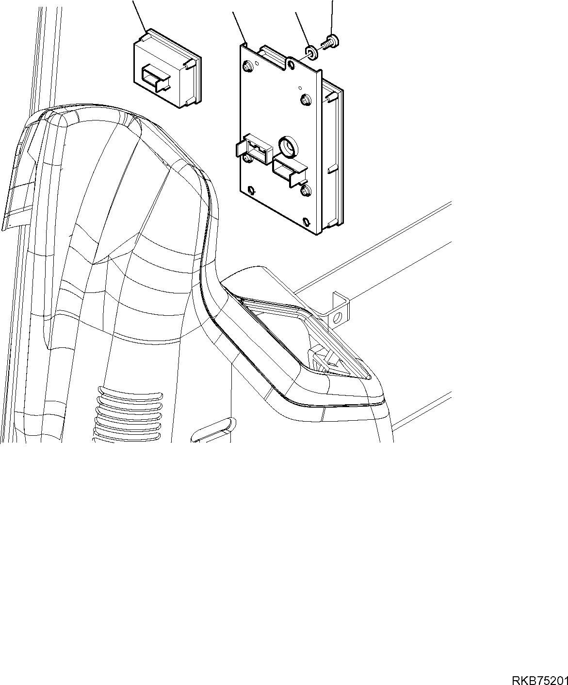STEERING CONTROLLER 21W-06-R1990 KOMATSU