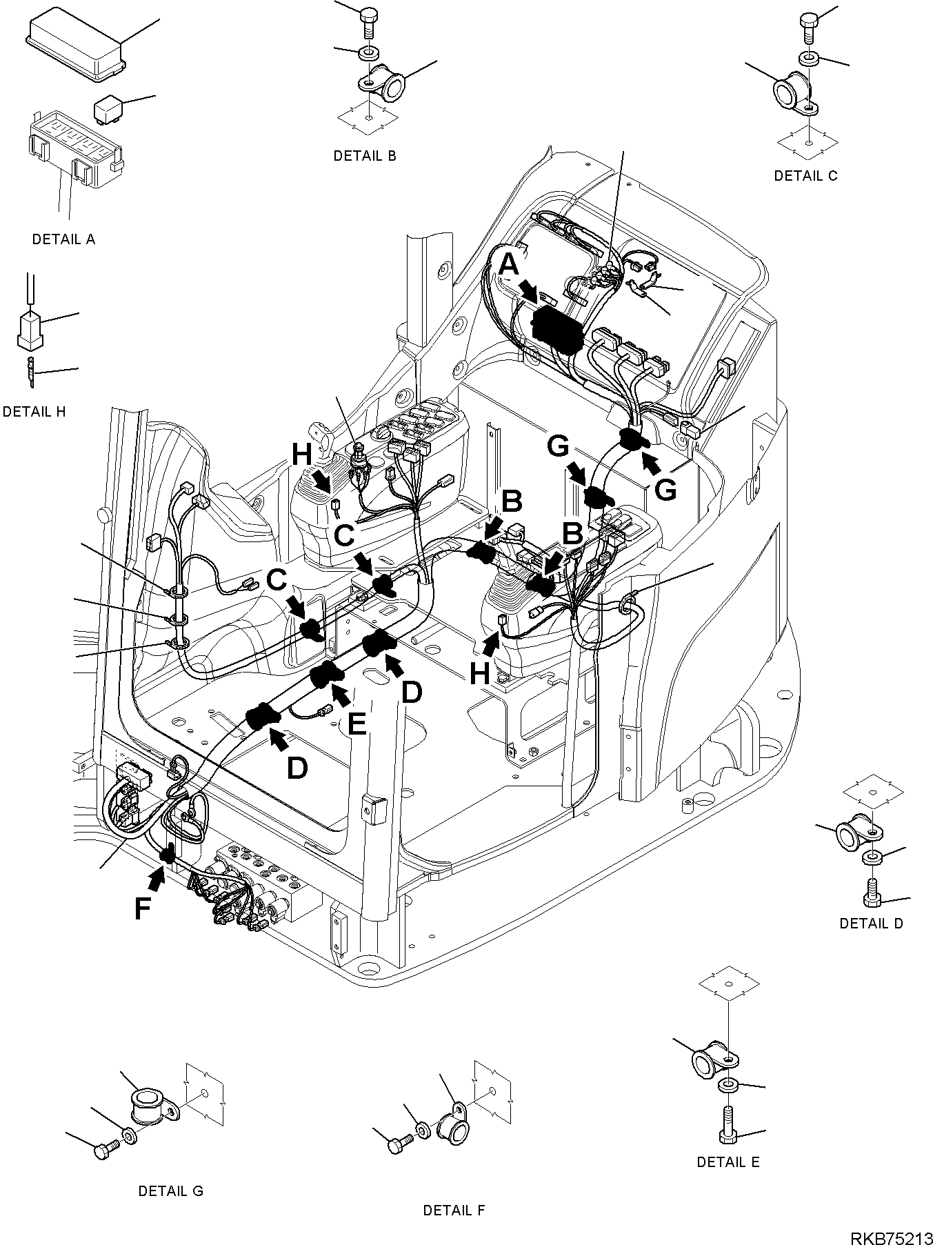 Кронштейн 885190011 KOMATSU