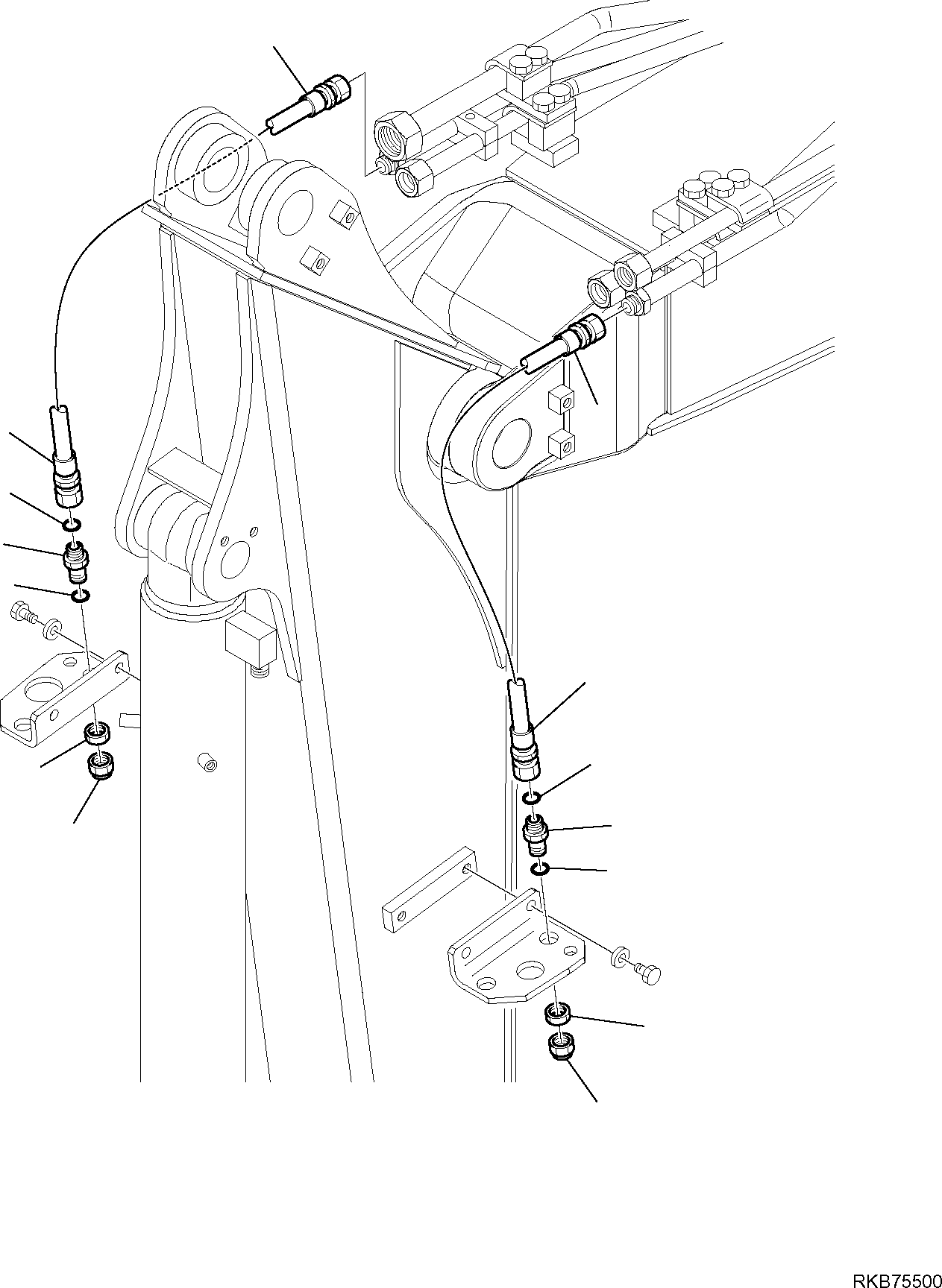 Шланг 21W-09-R2420 KOMATSU