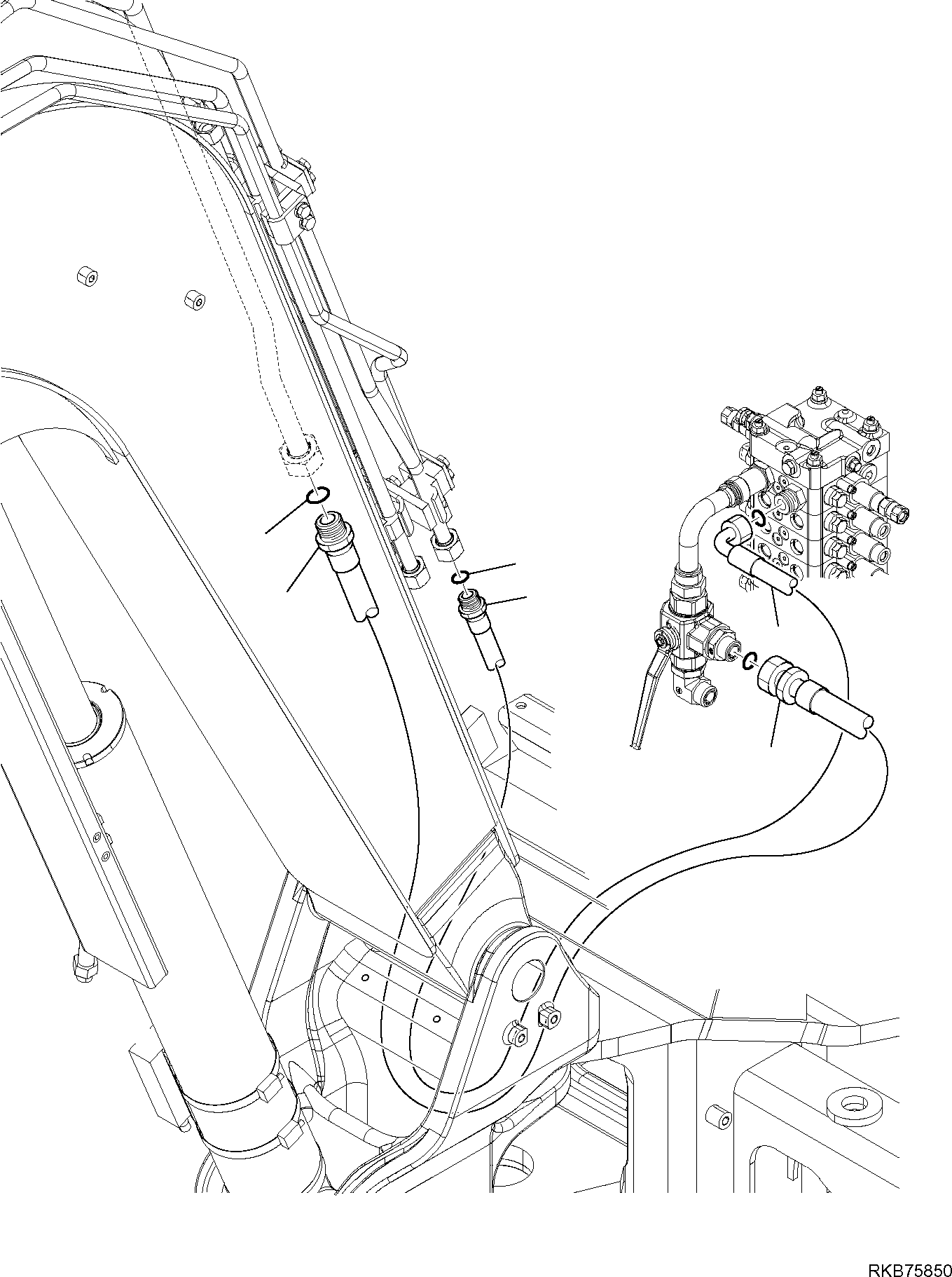 Шланг 22E-62-21511 KOMATSU