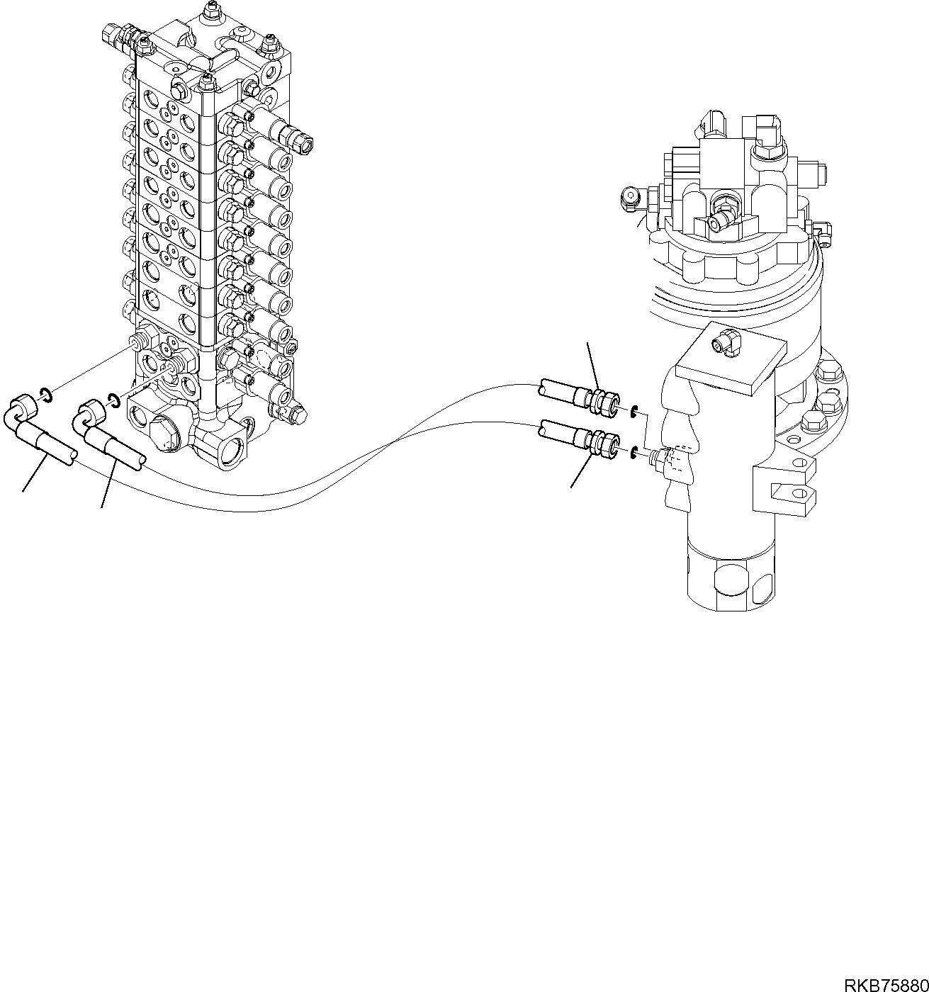Шланг 22E-62-21541 KOMATSU