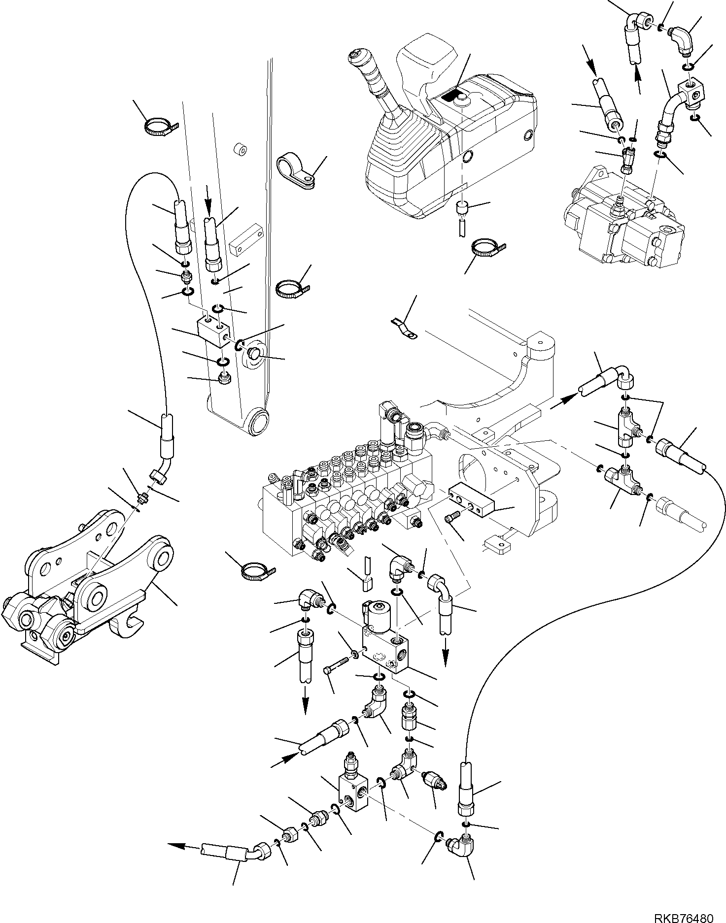 Шланг 02757-002A7 KOMATSU