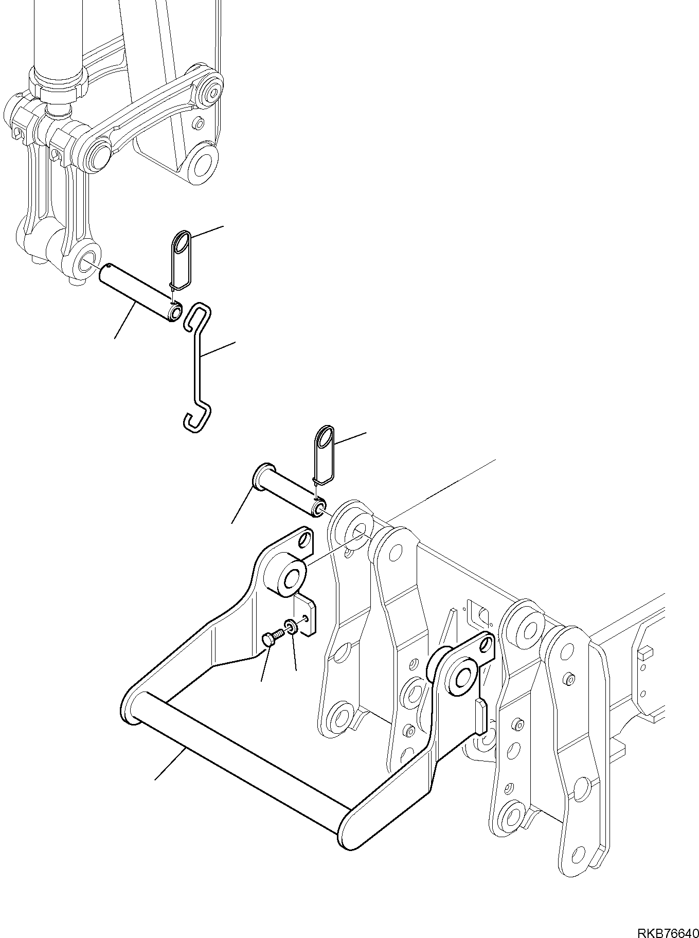Палец 21W-09-R4790 KOMATSU