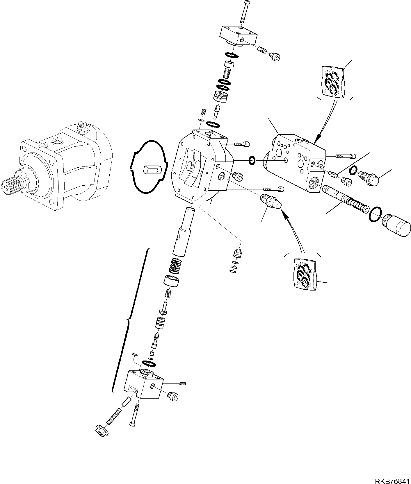 Клапан RER909604034 KOMATSU