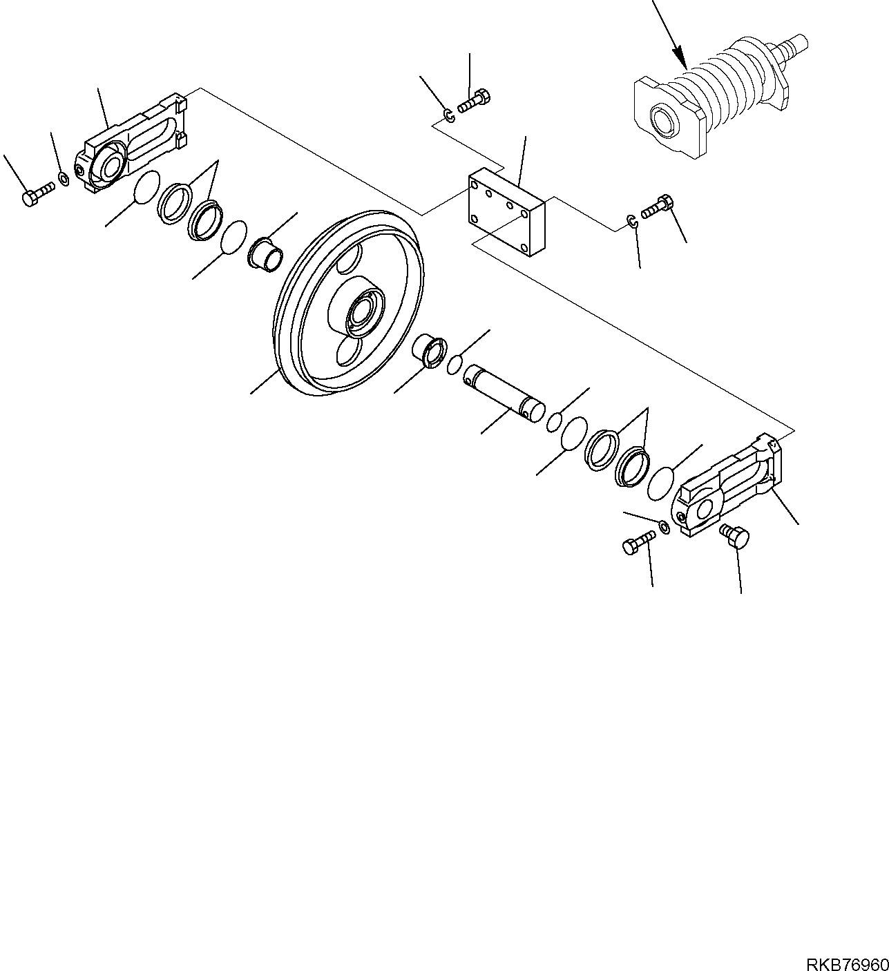 Болт 22L-09-R1YT20 KOMATSU