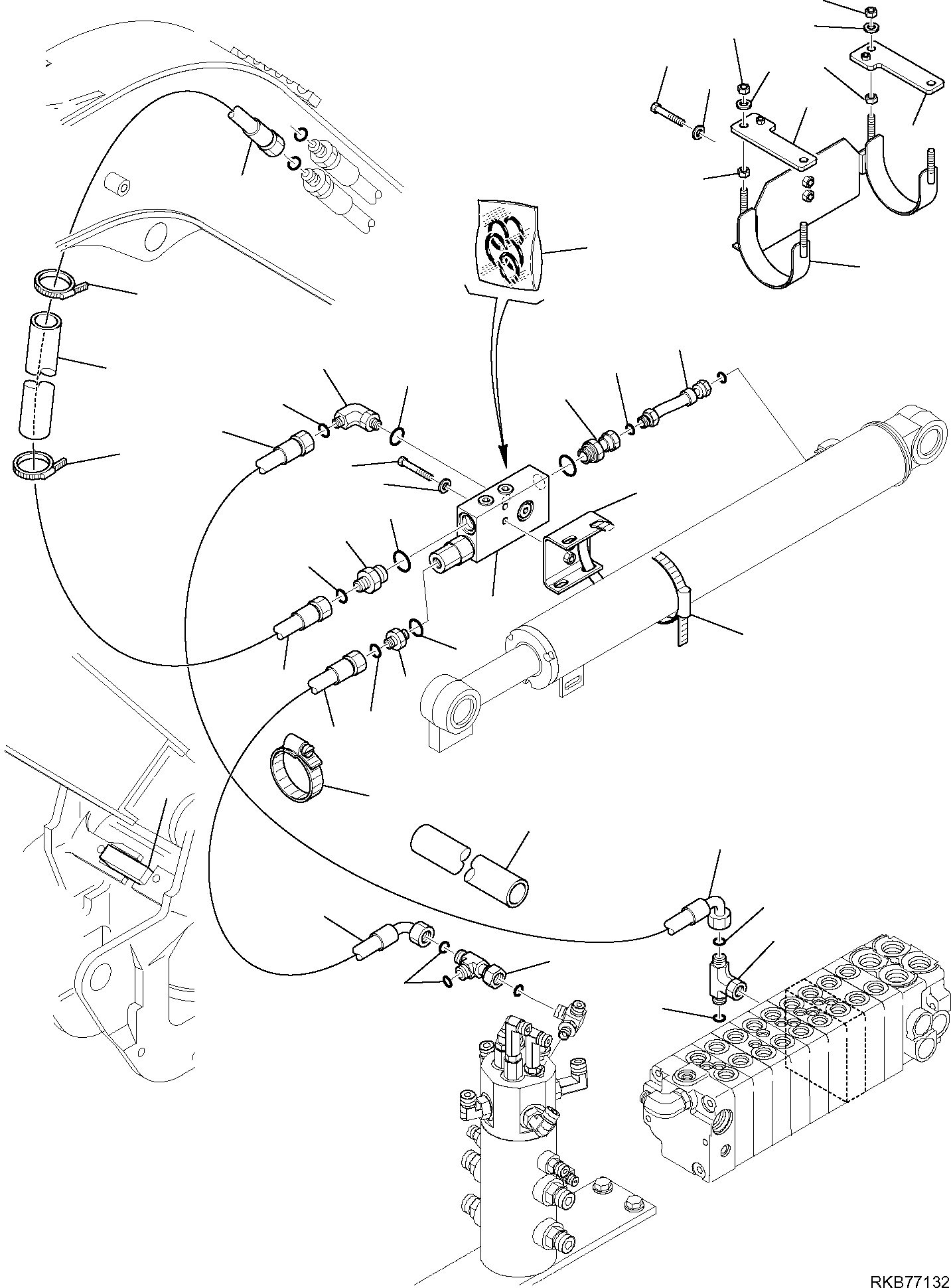 Шланг 22L-60-23160 KOMATSU
