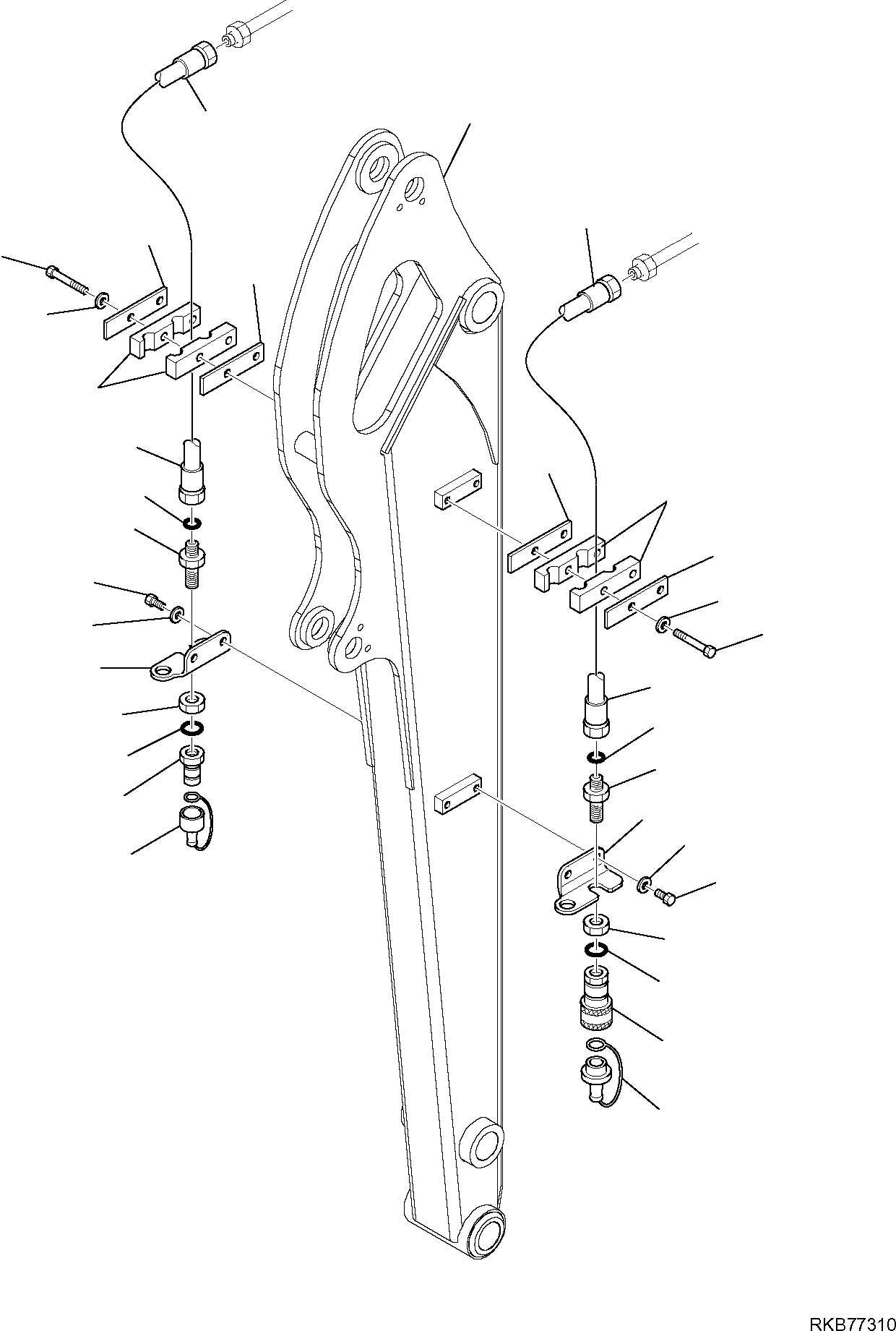LONG ARM (22L-943-R310) KOMATSU