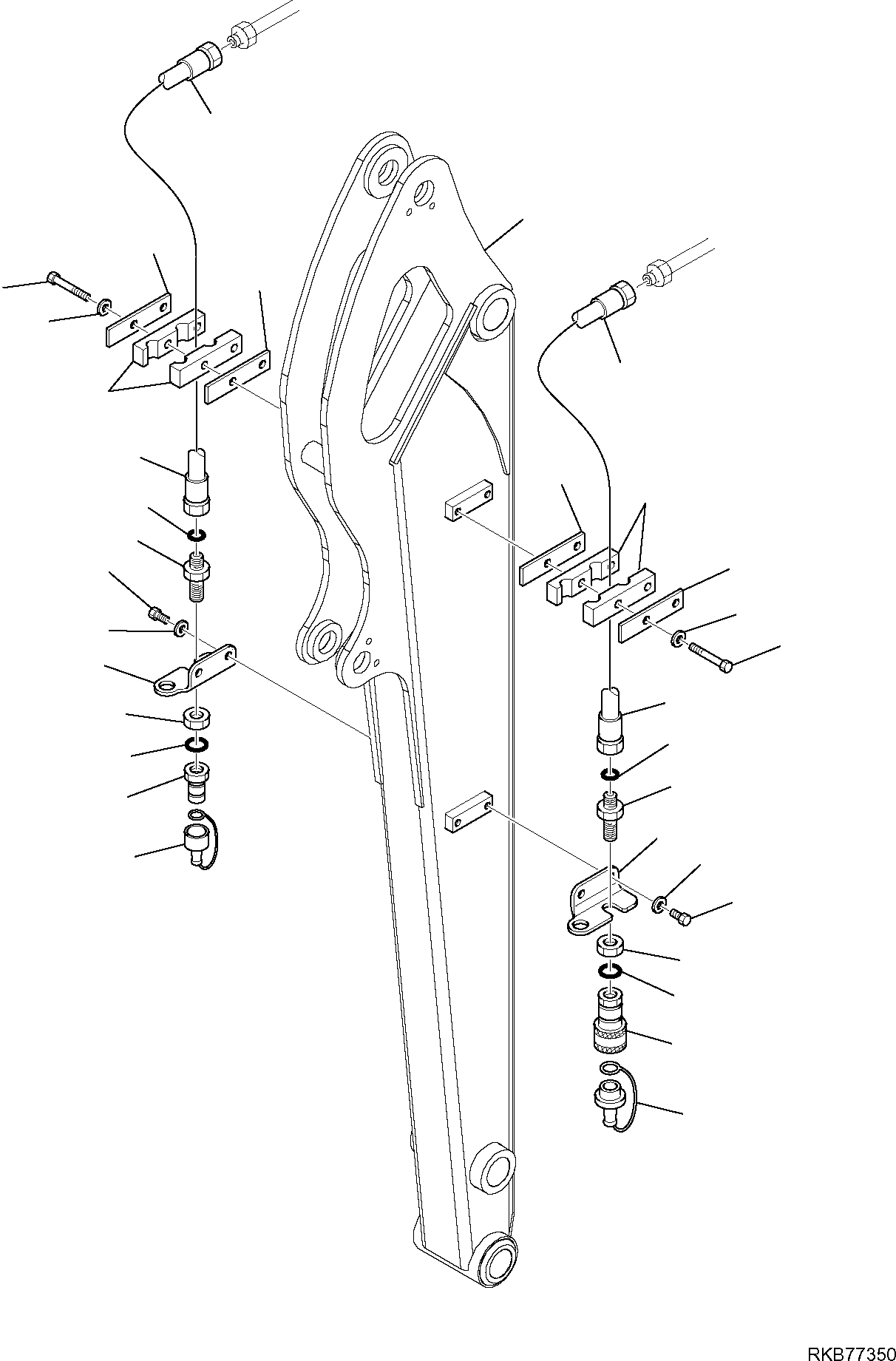 LONG ARM (22F-943-R320) KOMATSU