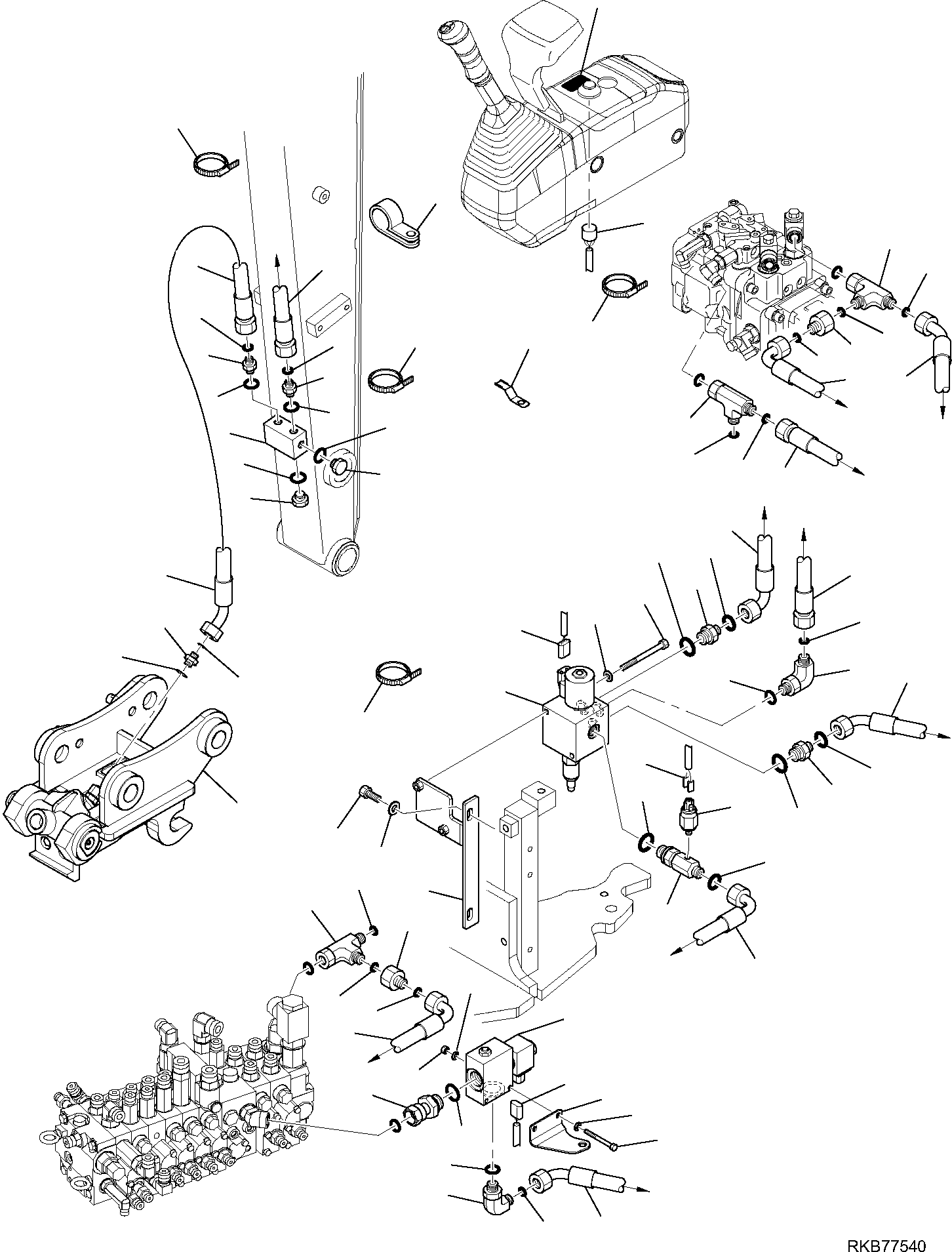 Соединительный штуцер 37D-09-6C232 KOMATSU