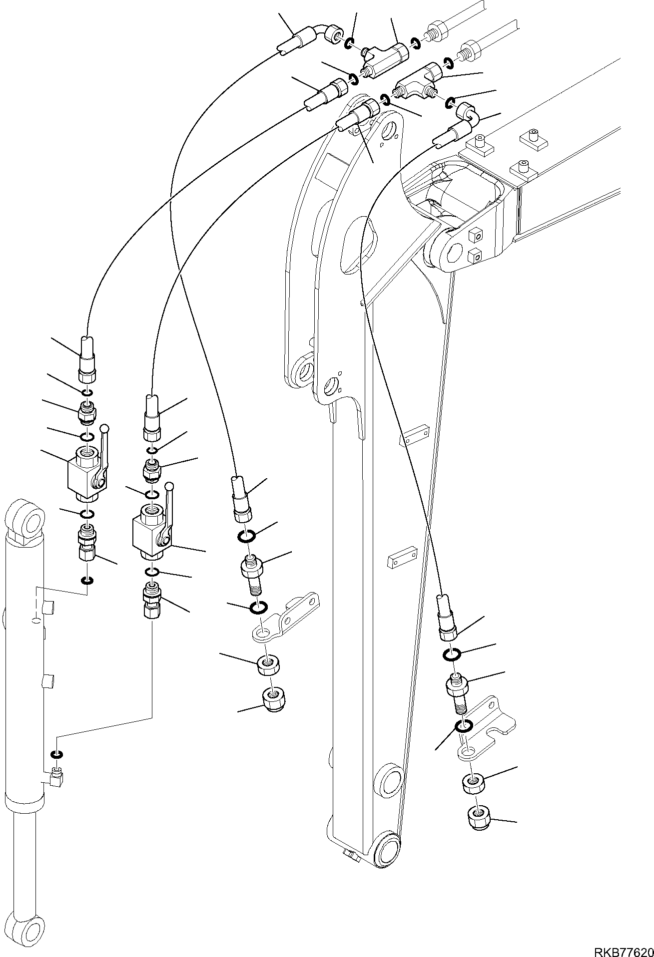 Шланг 22L-09-R9380 KOMATSU