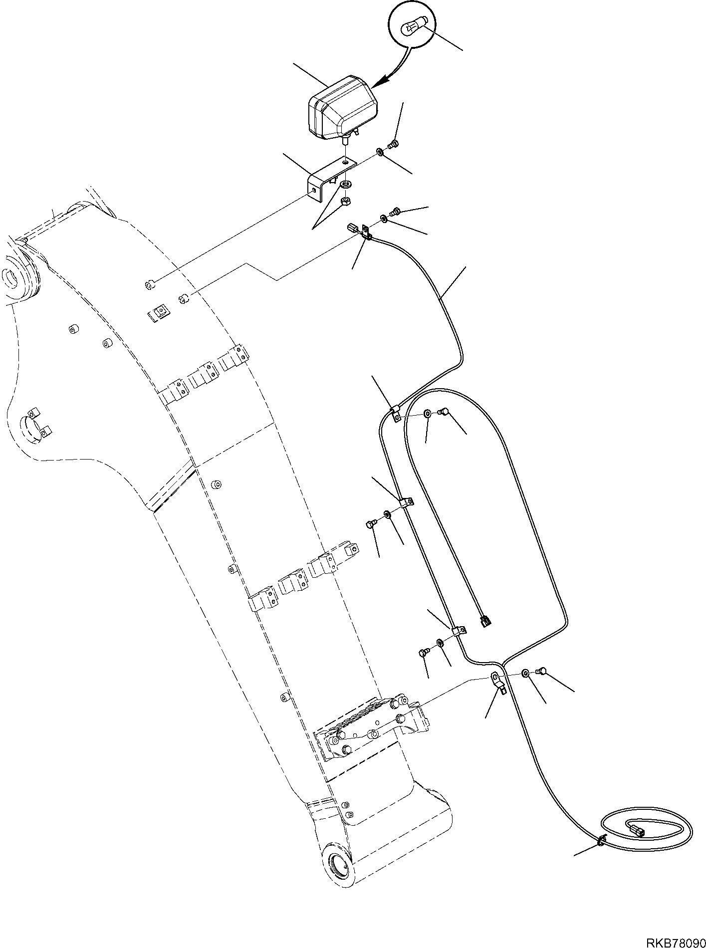 WIRING HARNESS, ASSEMBLY 21D-06-31150 KOMATSU