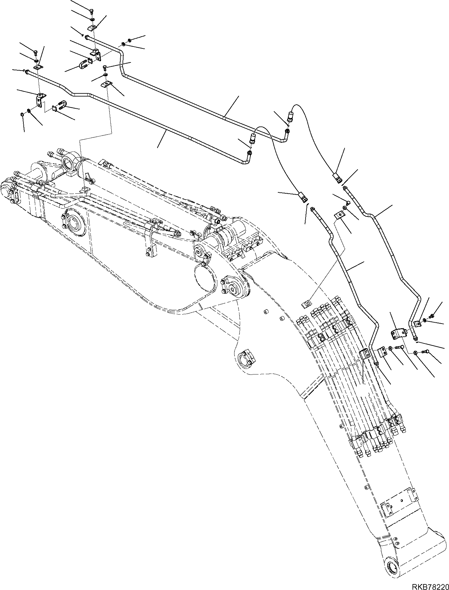 Труба 227-70-21680 KOMATSU