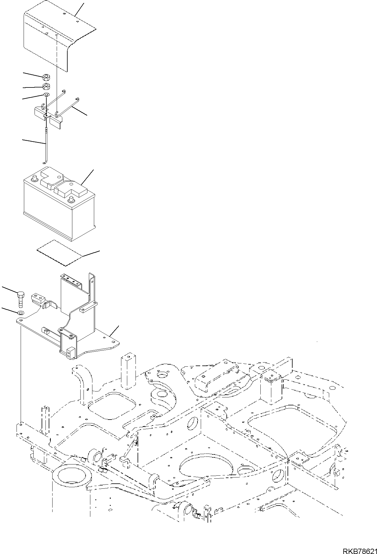 Держатель 22M-09-R1111 KOMATSU