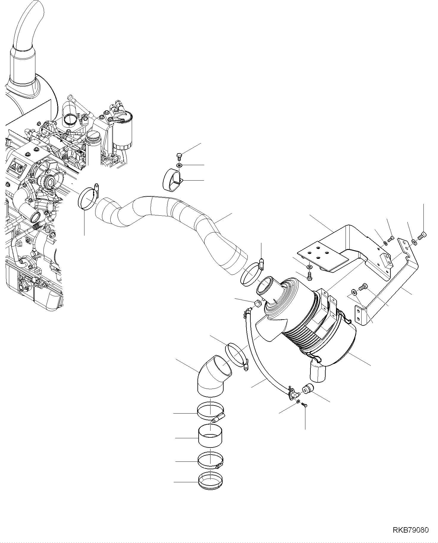 Шланг 08671-10070 KOMATSU