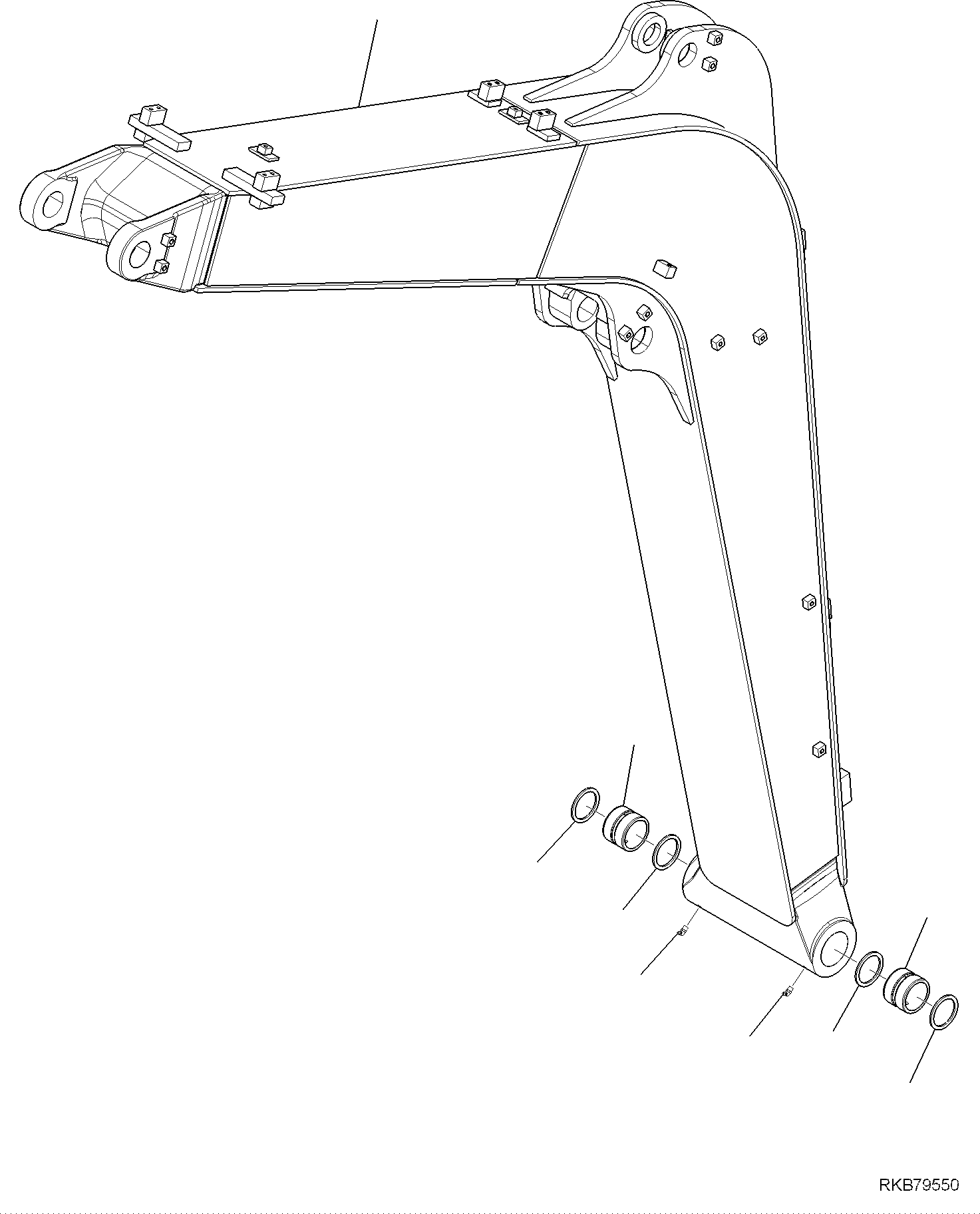 BOOM, ASSEMBLY 227-70-11001 KOMATSU