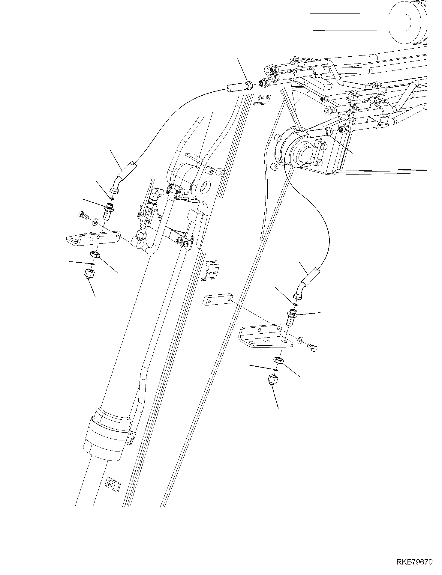 Шланг 02758-20409 KOMATSU