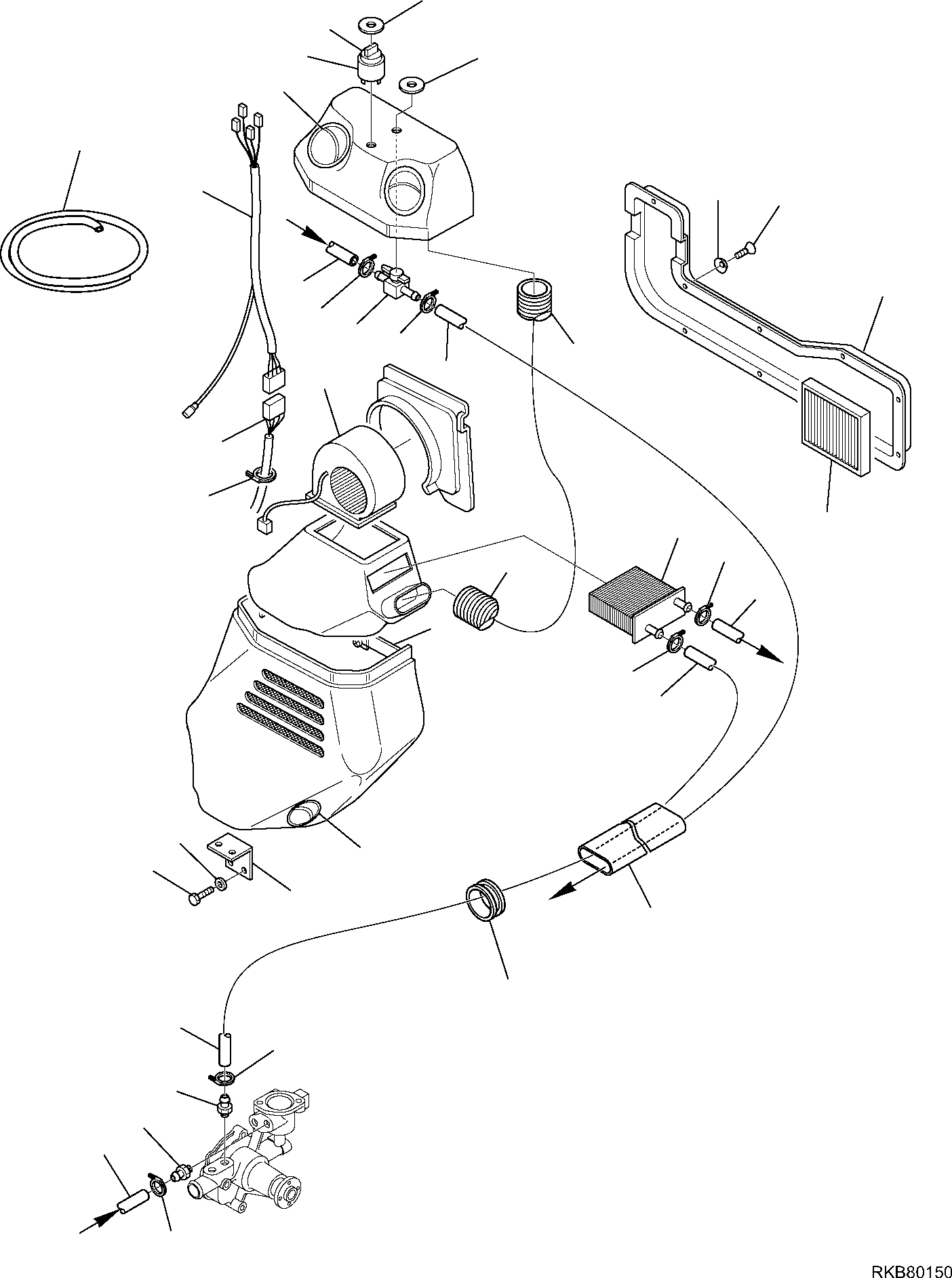 HEATING, ASSEMBLY 37A-942-1002 KOMATSU