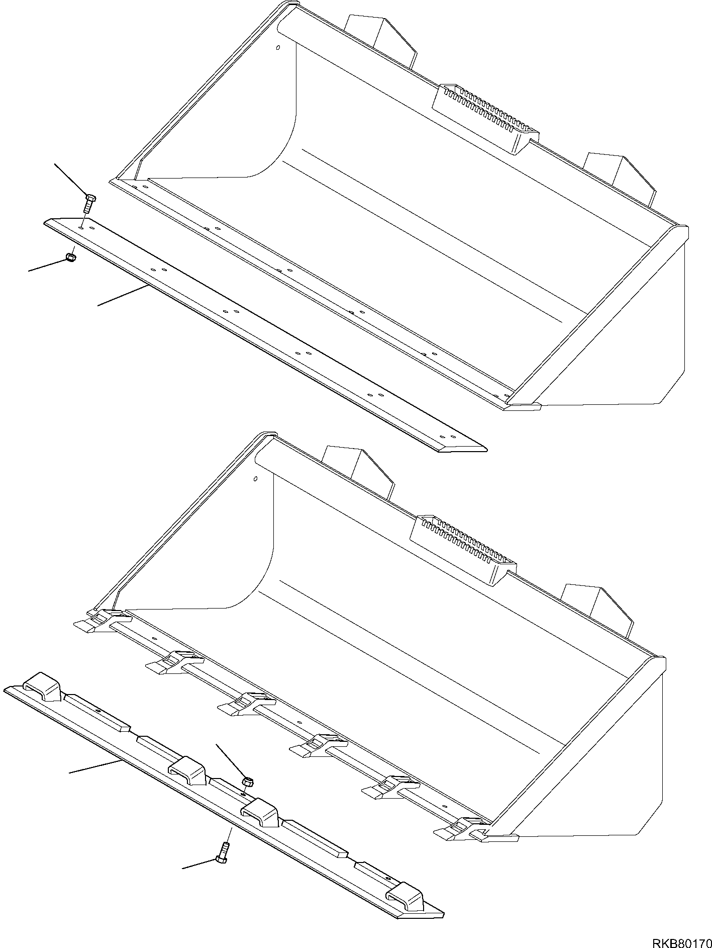 BLADE, 1460 MM 37A-70-12340 KOMATSU