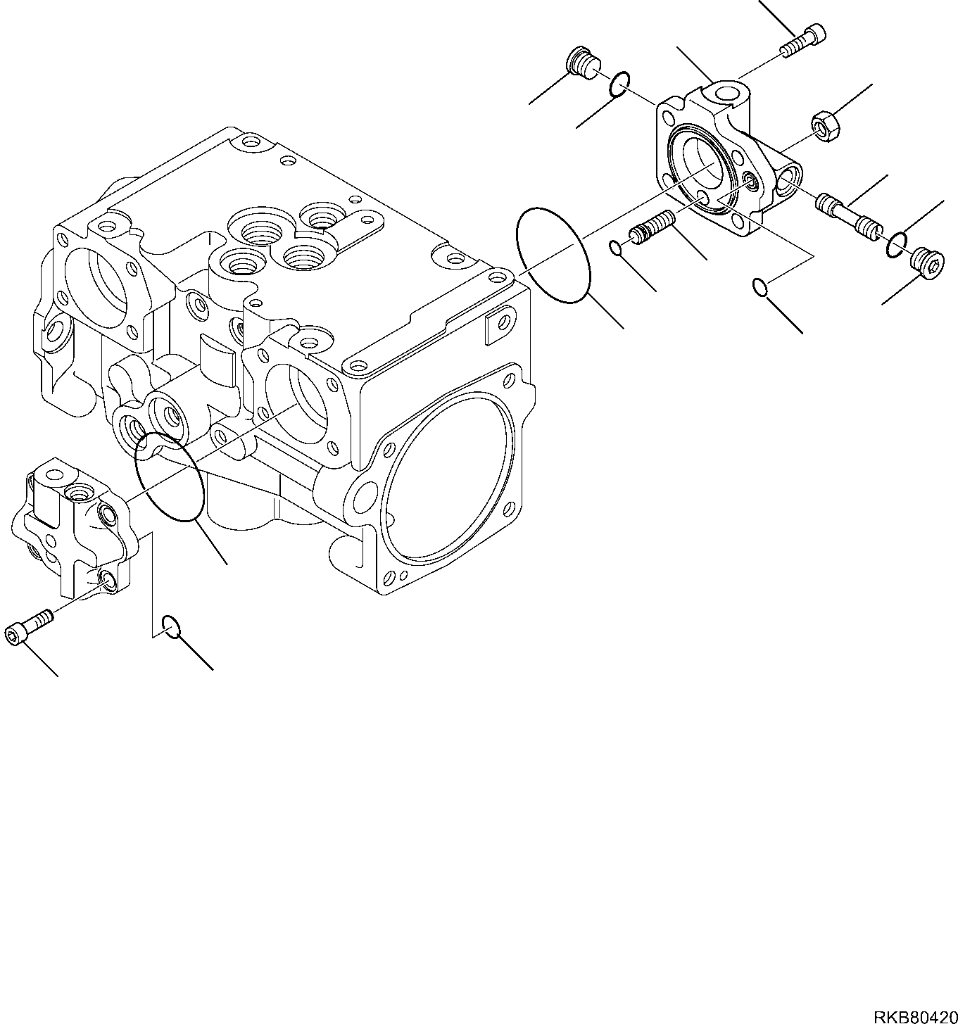 COVER, ASSEMBLY \5\ 720-2T-03050 KOMATSU