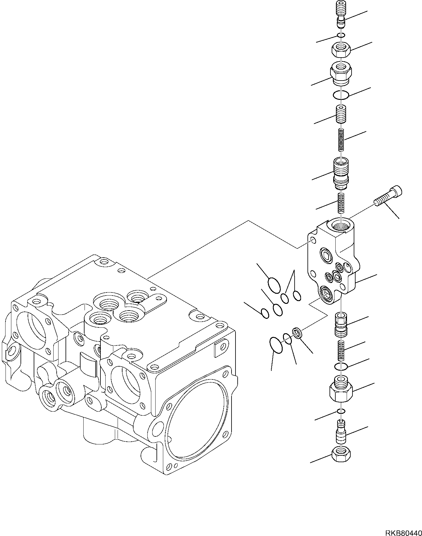 VALVE, ASSEMBLY 720-2T-03431 KOMATSU