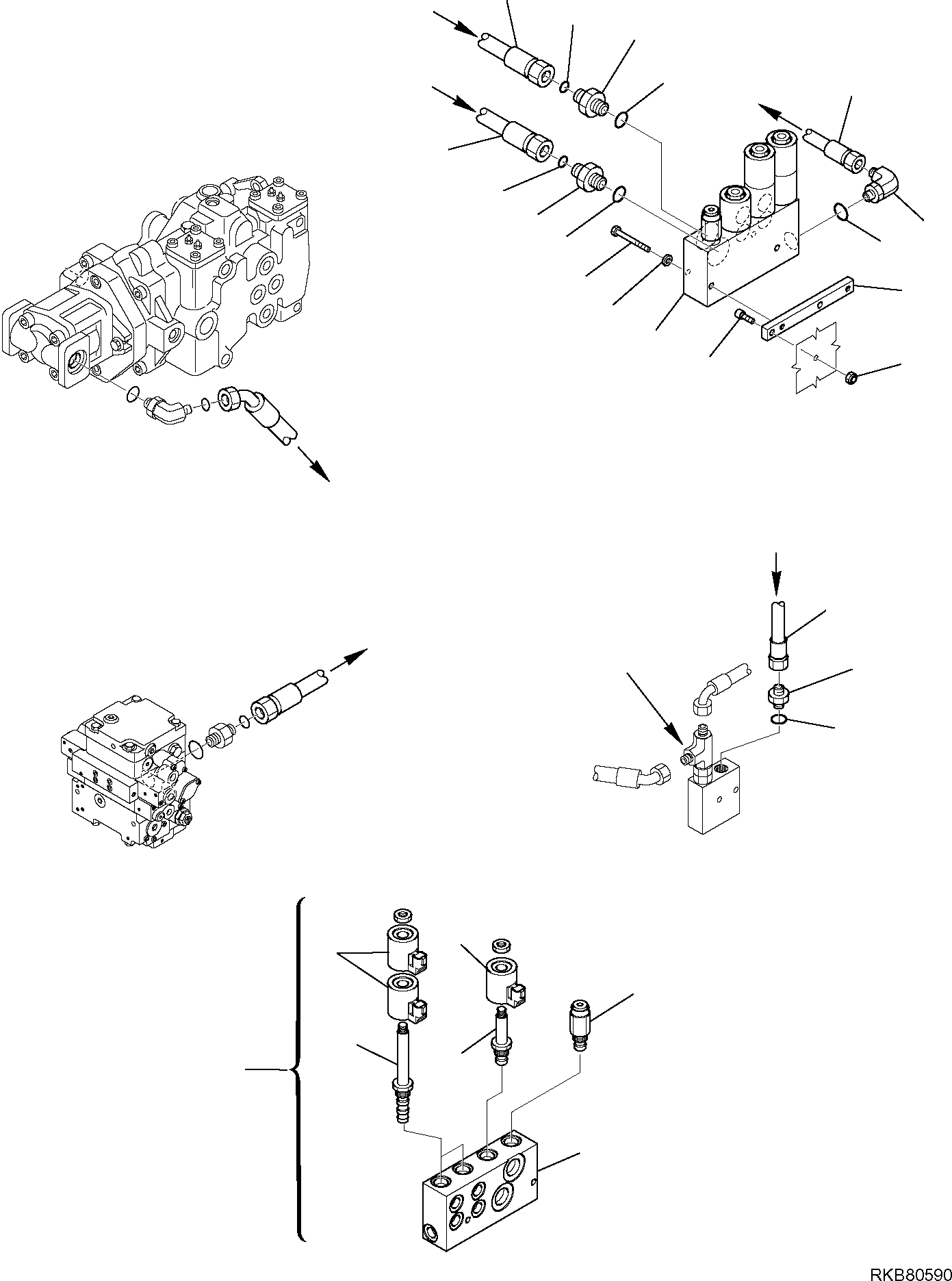 Шланг 37A-846-1890 KOMATSU