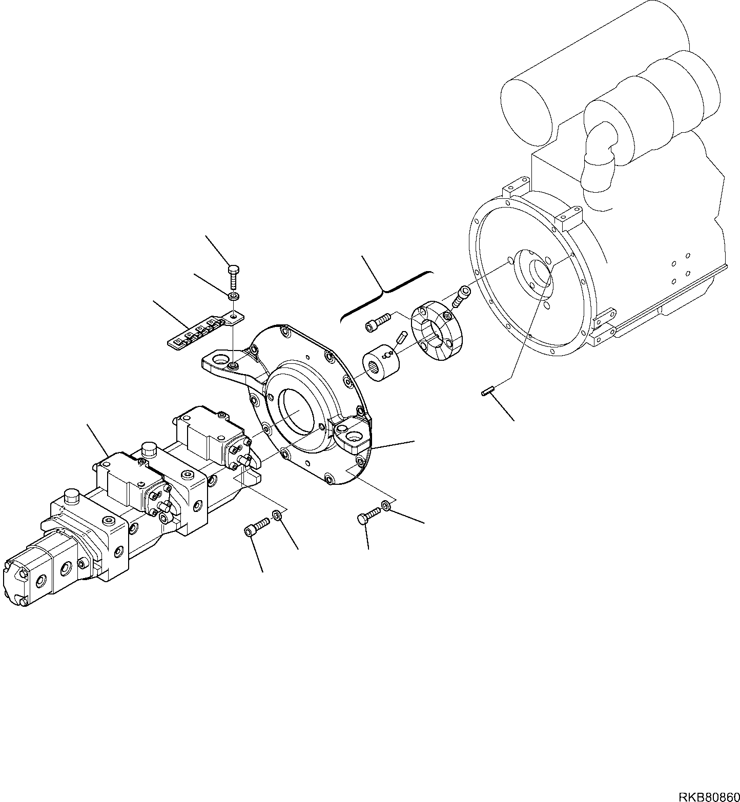 Фланец 37D-01-11550 KOMATSU