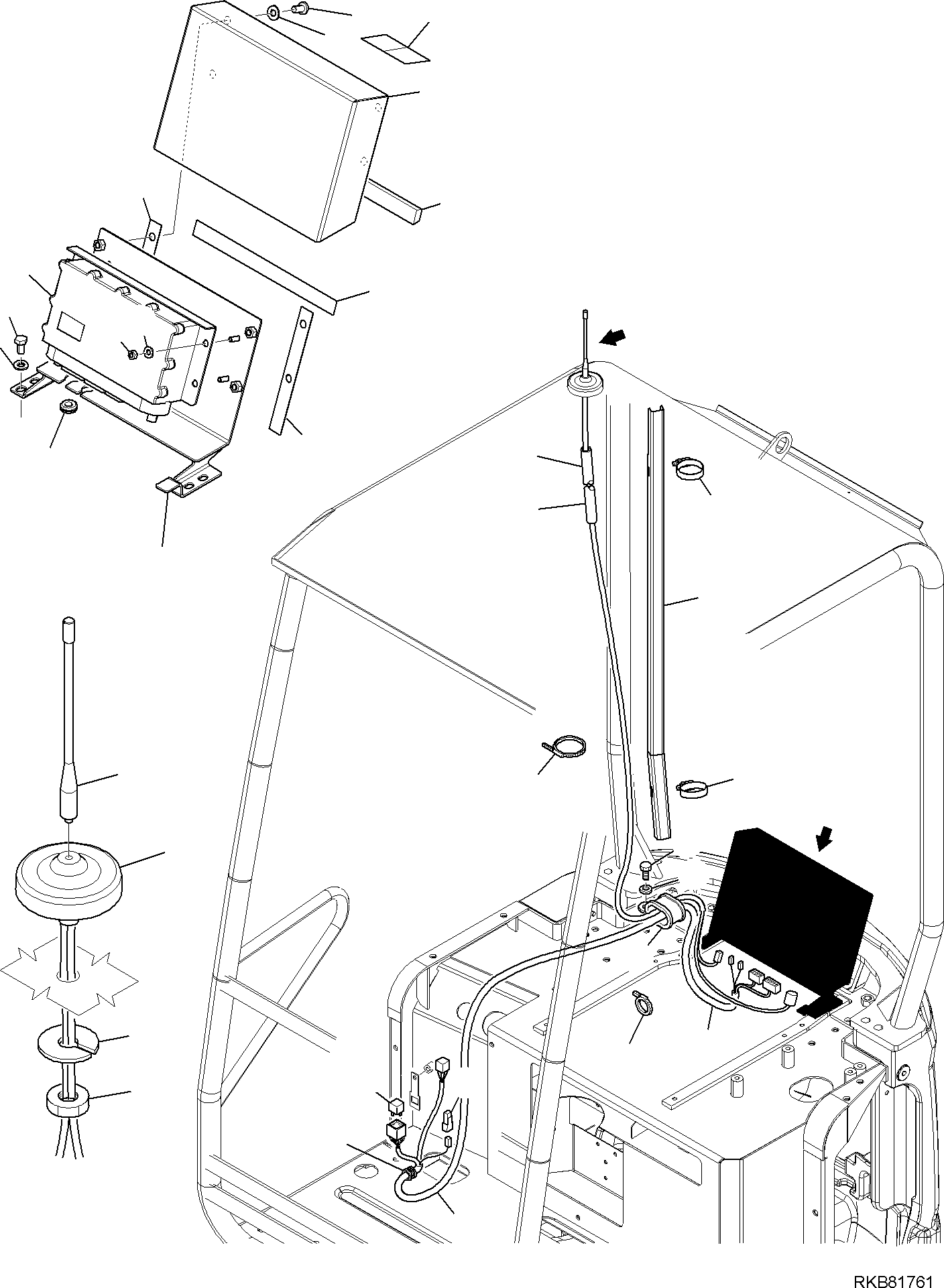 Жгут проводов 22L-09-R2X80 KOMATSU